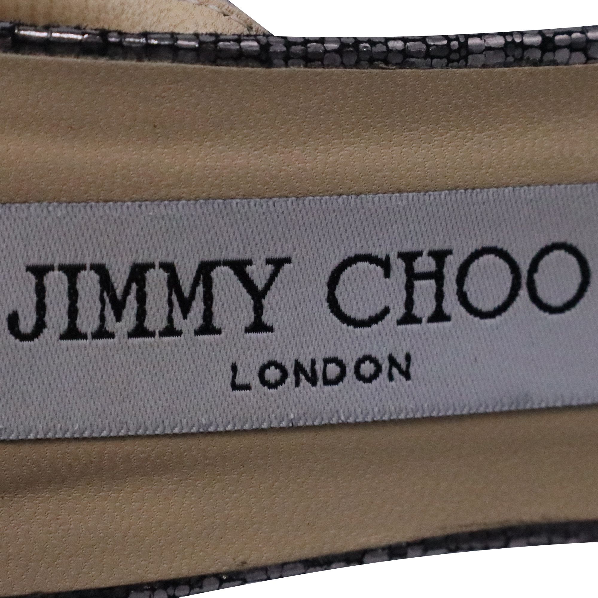 Jimmy Choo Jimmy Choo Tizzy 100 Pixelated Strappy Slingback Sandals in Size US 9.5 / IT 39.5 - 7 Thumbnail