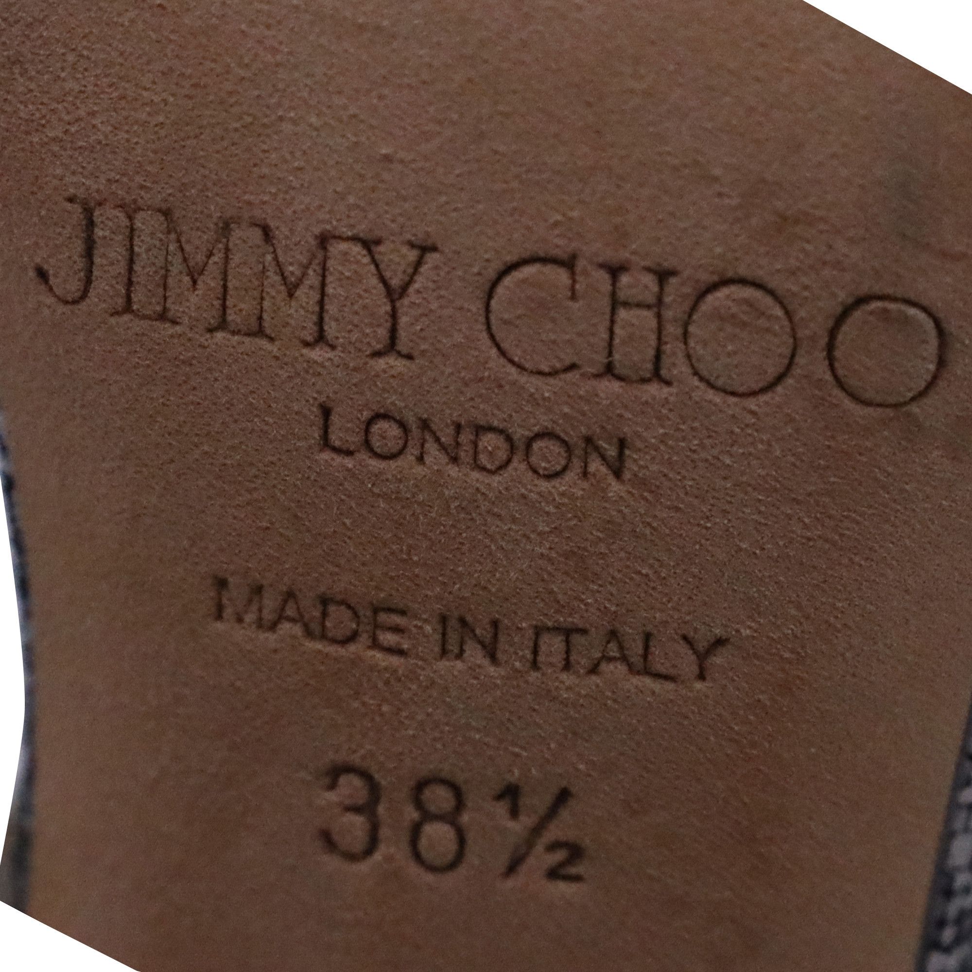 Jimmy Choo Jimmy Choo Tizzy 100 Pixelated Strappy Slingback Sandals in Size US 9.5 / IT 39.5 - 8 Thumbnail