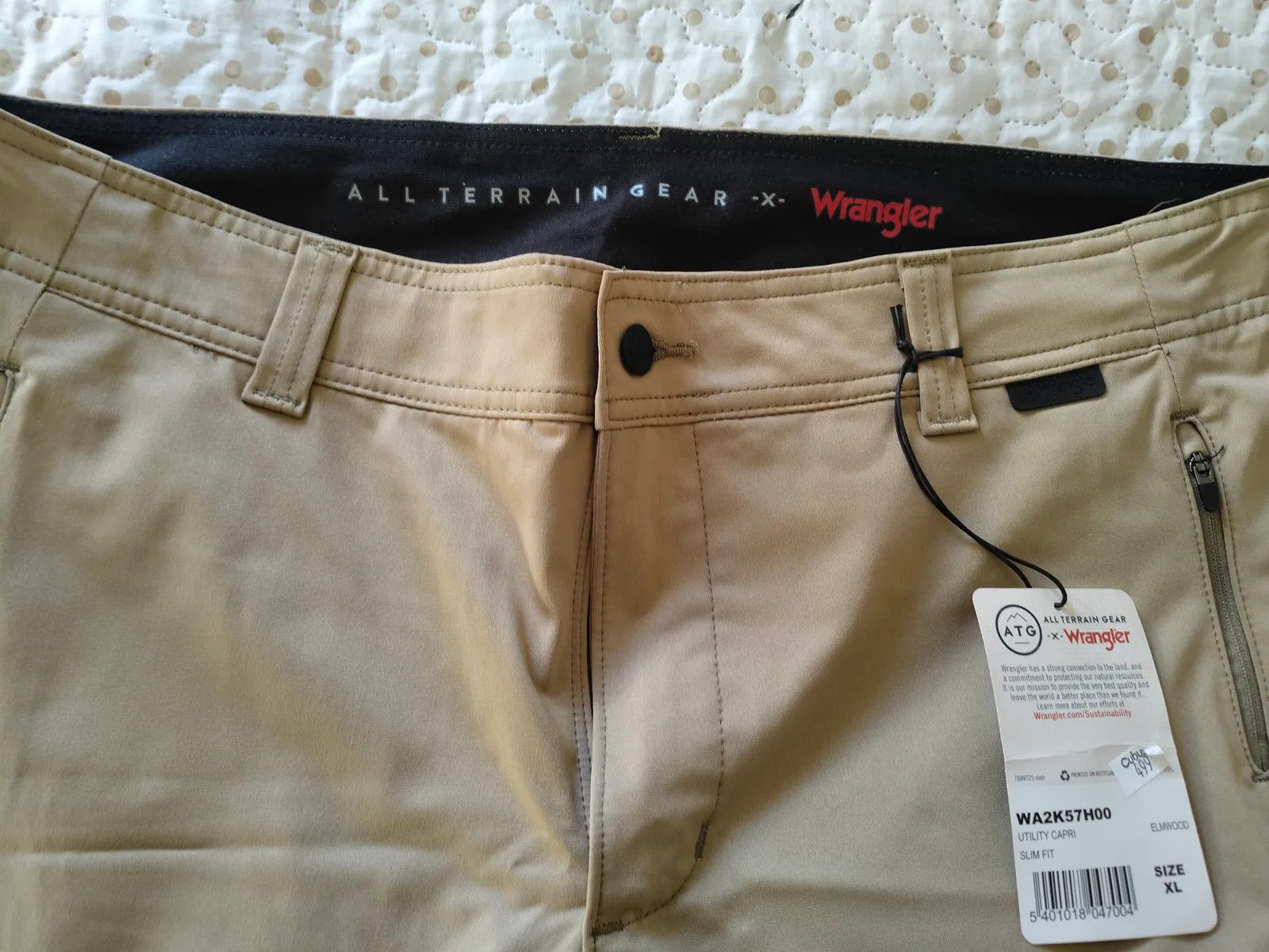 Wrangler Wrangler Trekvart Sweatpants Size 32" / US 10 / IT 46 - 2 Thumbnail