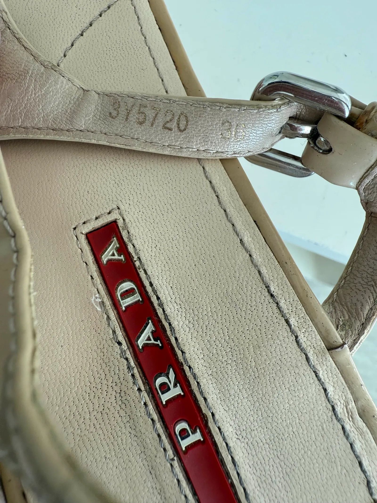 Prada Prada Sandals Size US 6 / IT 36 - 3 Thumbnail