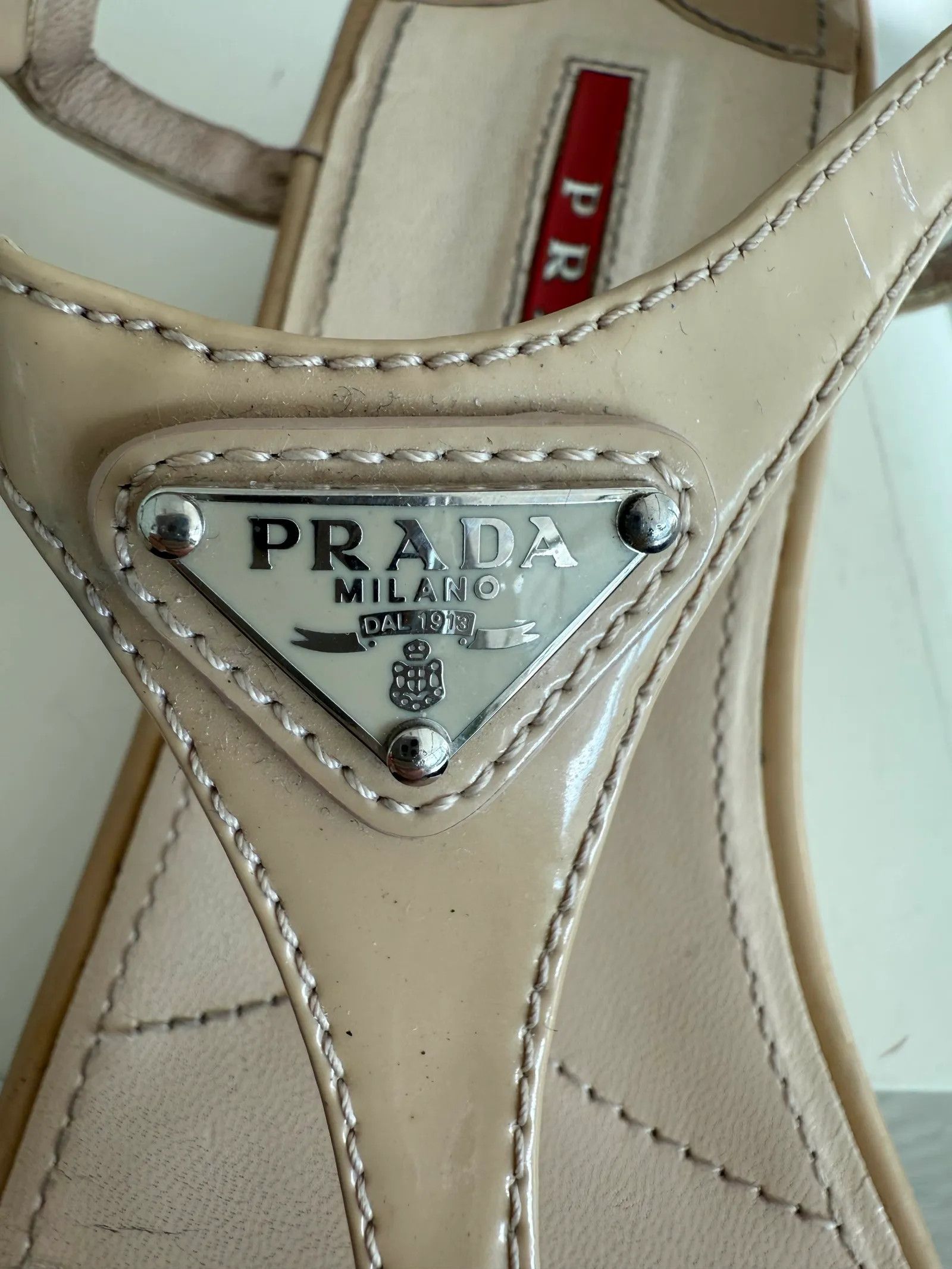 Prada Prada Sandals Size US 6 / IT 36 - 2 Thumbnail
