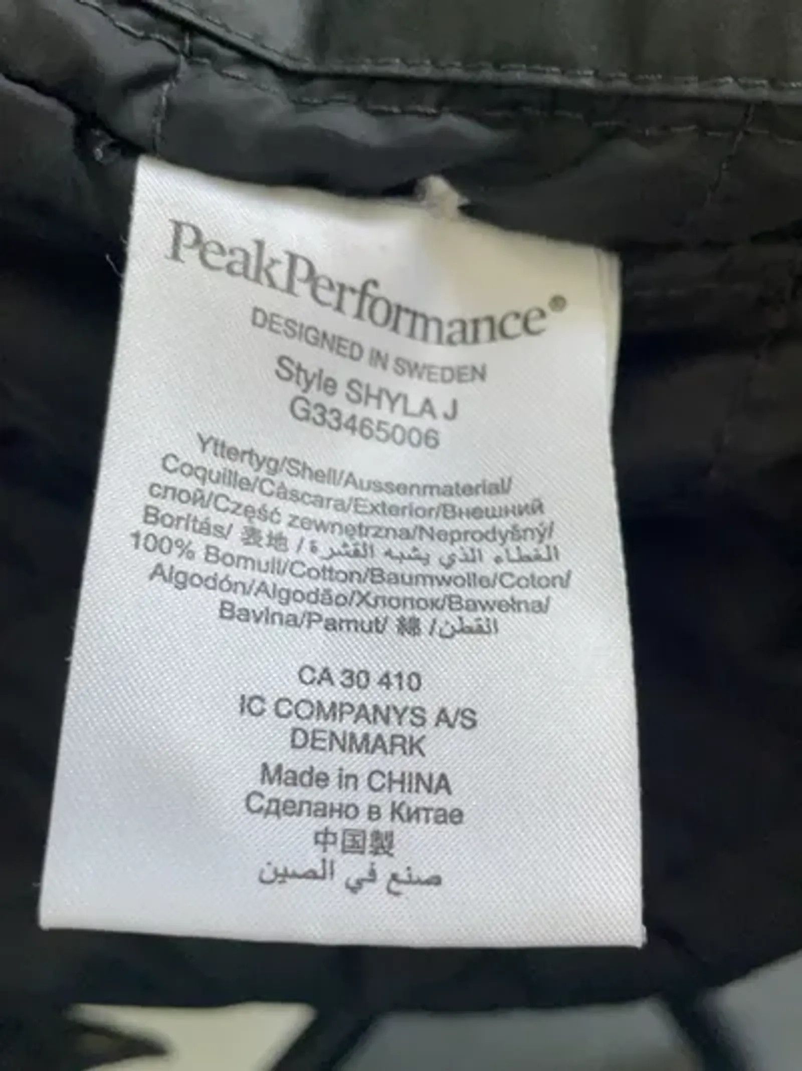 Peak Performance Peak Performance SHYLA J Jacket Size M / US 6-8 / IT 42-44 - 3 Thumbnail