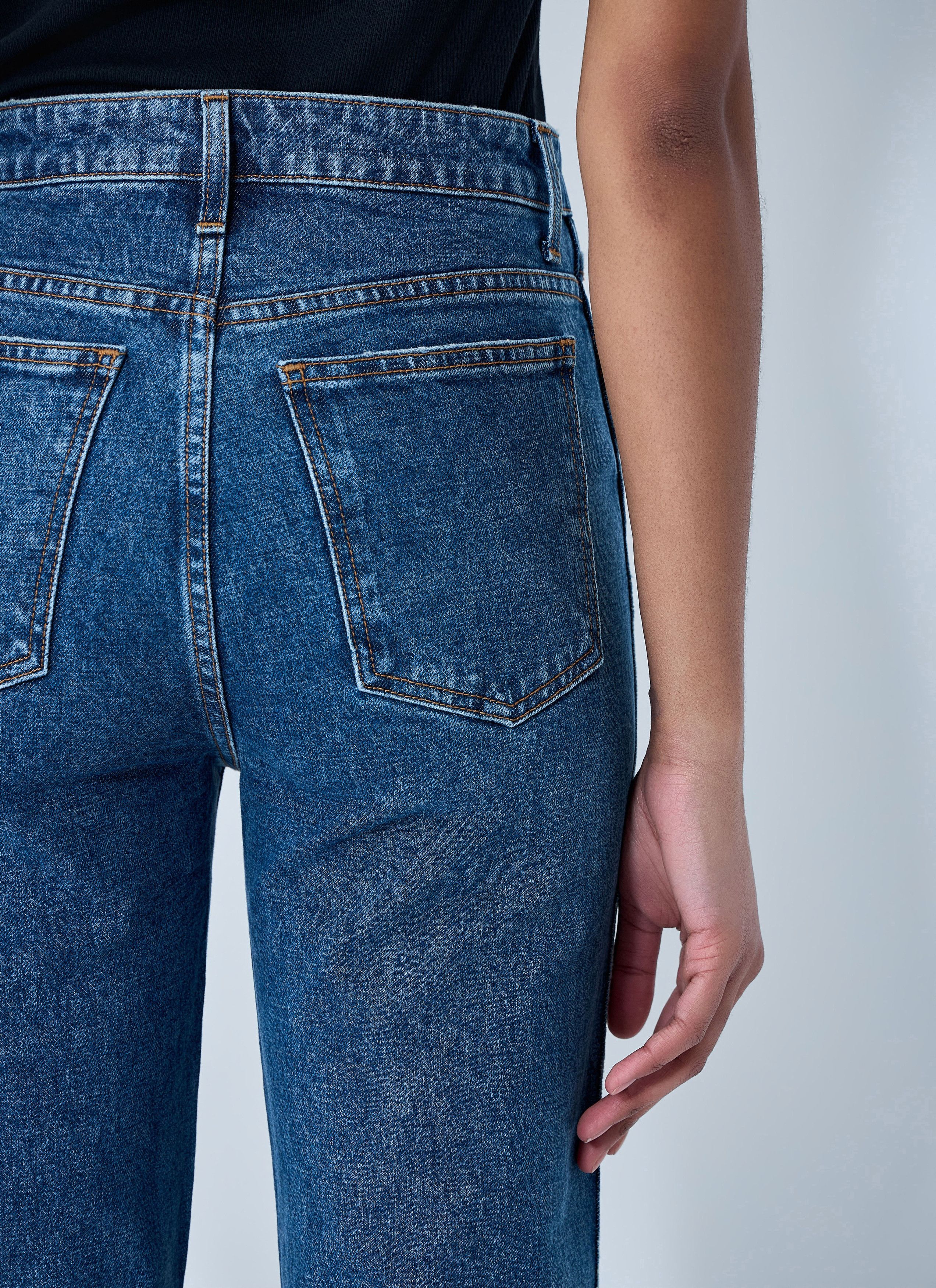 KHAITE Abigail Stretch Jeans Size 28" / US 6 / IT 42 - 6 Thumbnail