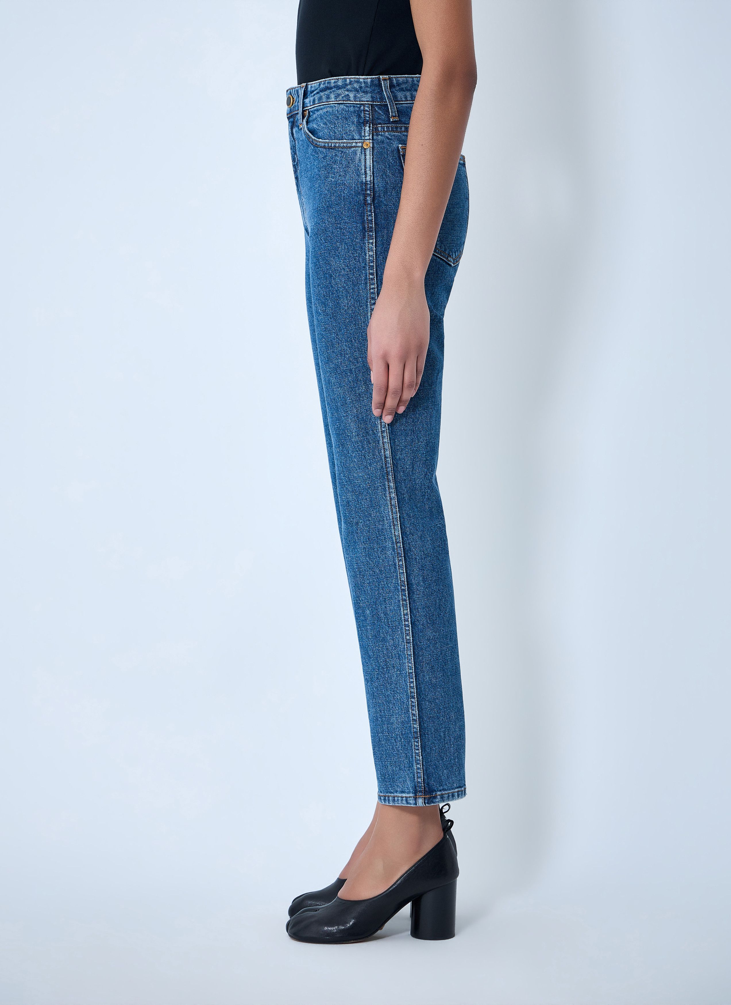 KHAITE Abigail Stretch Jeans Size 28" / US 6 / IT 42 - 3 Thumbnail