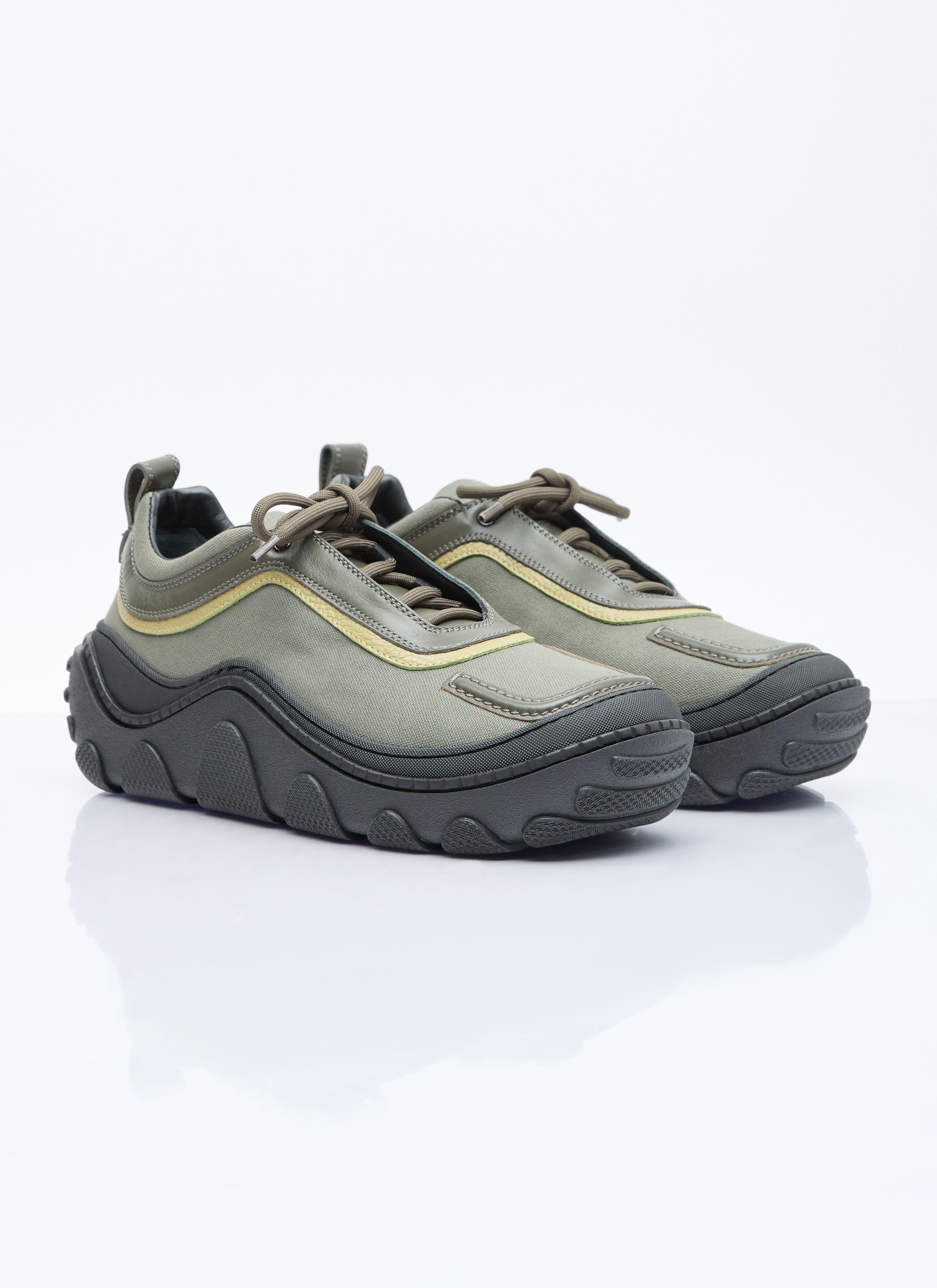 Kiko Kostadinov Tonkin Canvas Sneakers Size US 12 / EU 45 - 3 Thumbnail