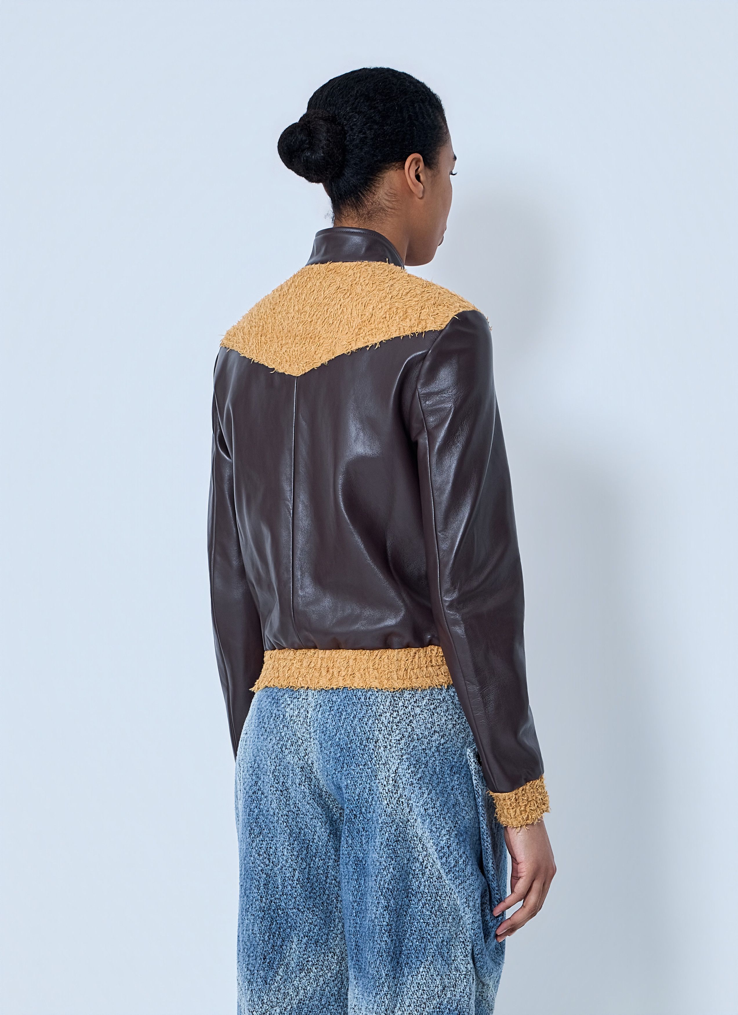 Kiko Kostadinov Konrad Leather Jacket Size S / US 4 / IT 40 - 4 Thumbnail
