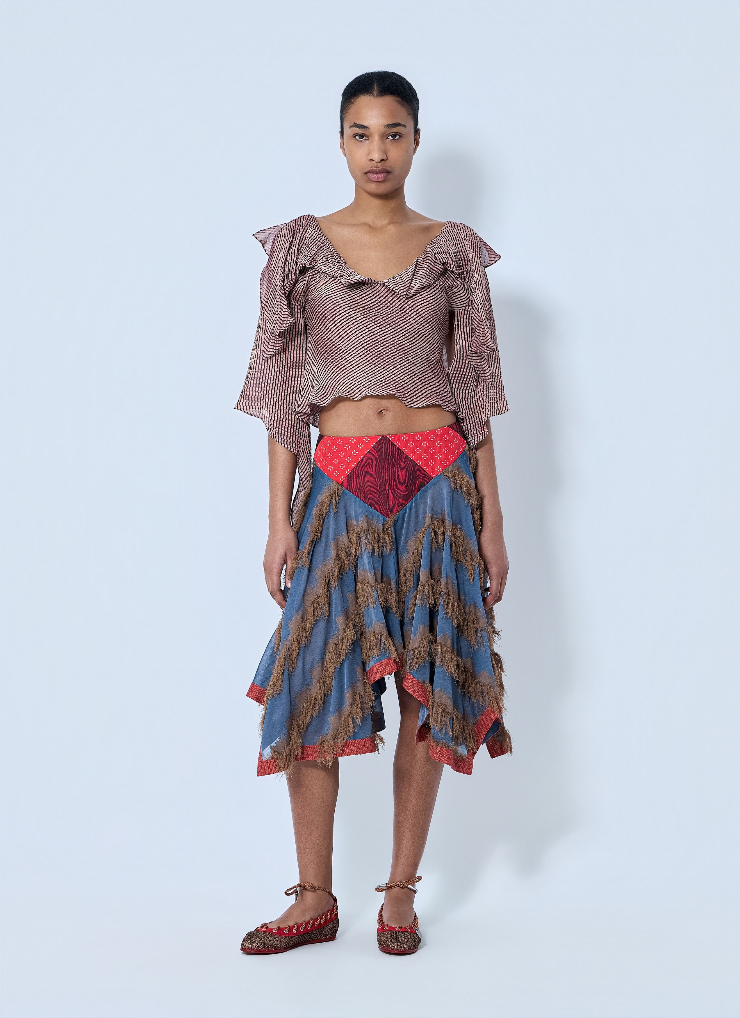 Kiko Kostadinov Plexus Blouse Size S / US 4 / IT 40 - 2 Thumbnail