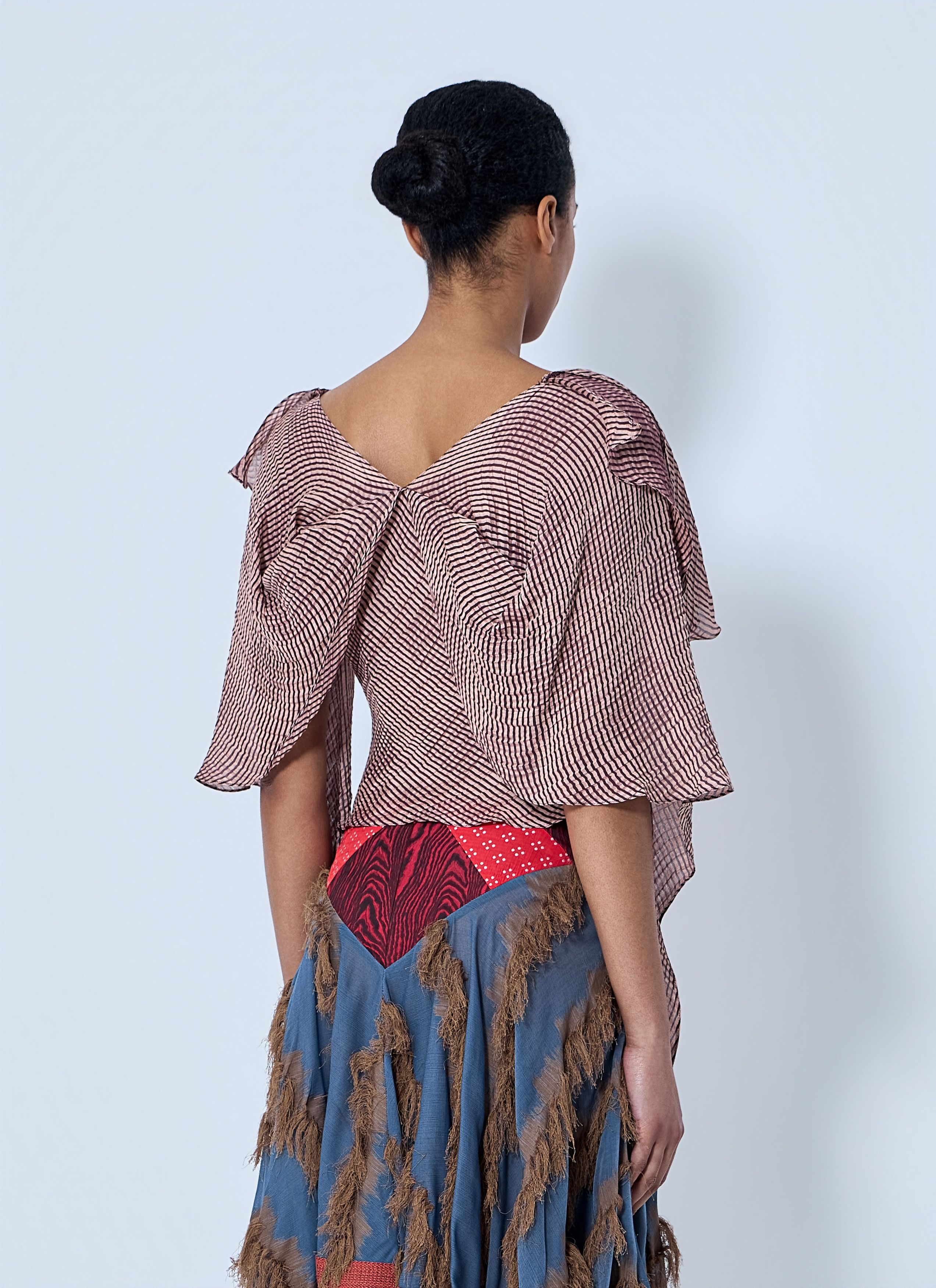 Kiko Kostadinov Plexus Blouse Size S / US 4 / IT 40 - 4 Thumbnail
