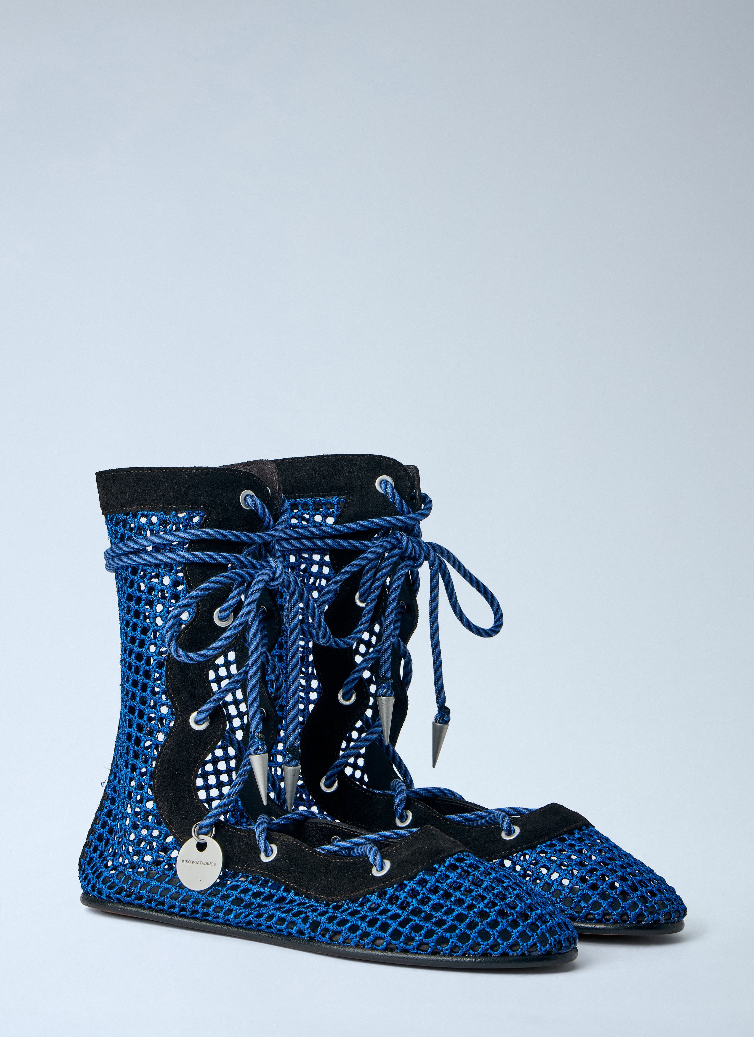 Kiko Kostadinov Reticella Lace Up Boot Size US 6 / IT 36 - 2 Thumbnail