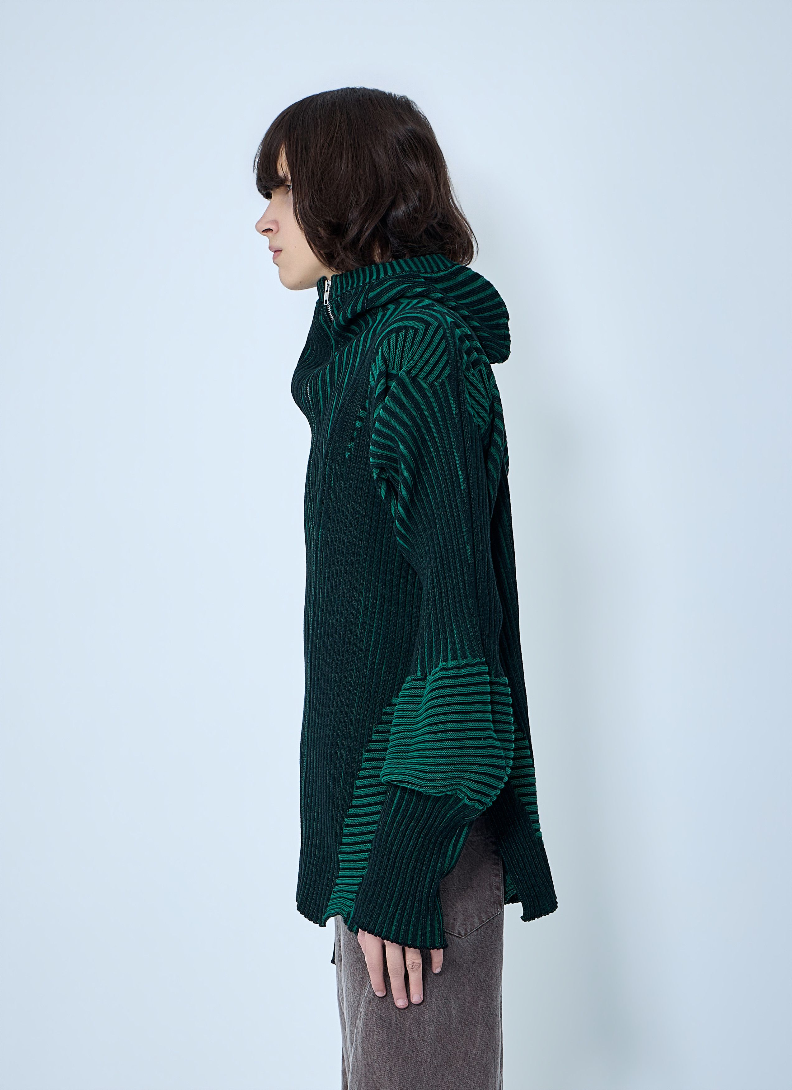Lueder Healer Knit Zip Jacket Size L / US 10 / IT 46 - 3 Thumbnail