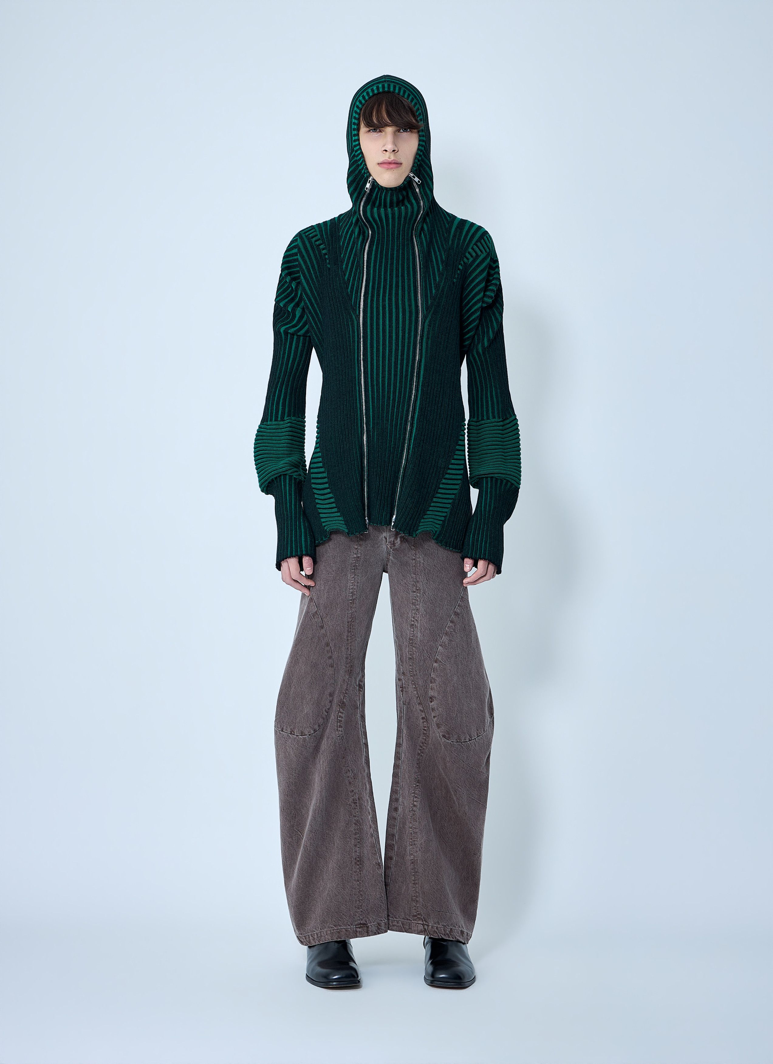 Lueder Healer Knit Zip Jacket Size L / US 10 / IT 46 - 2 Thumbnail