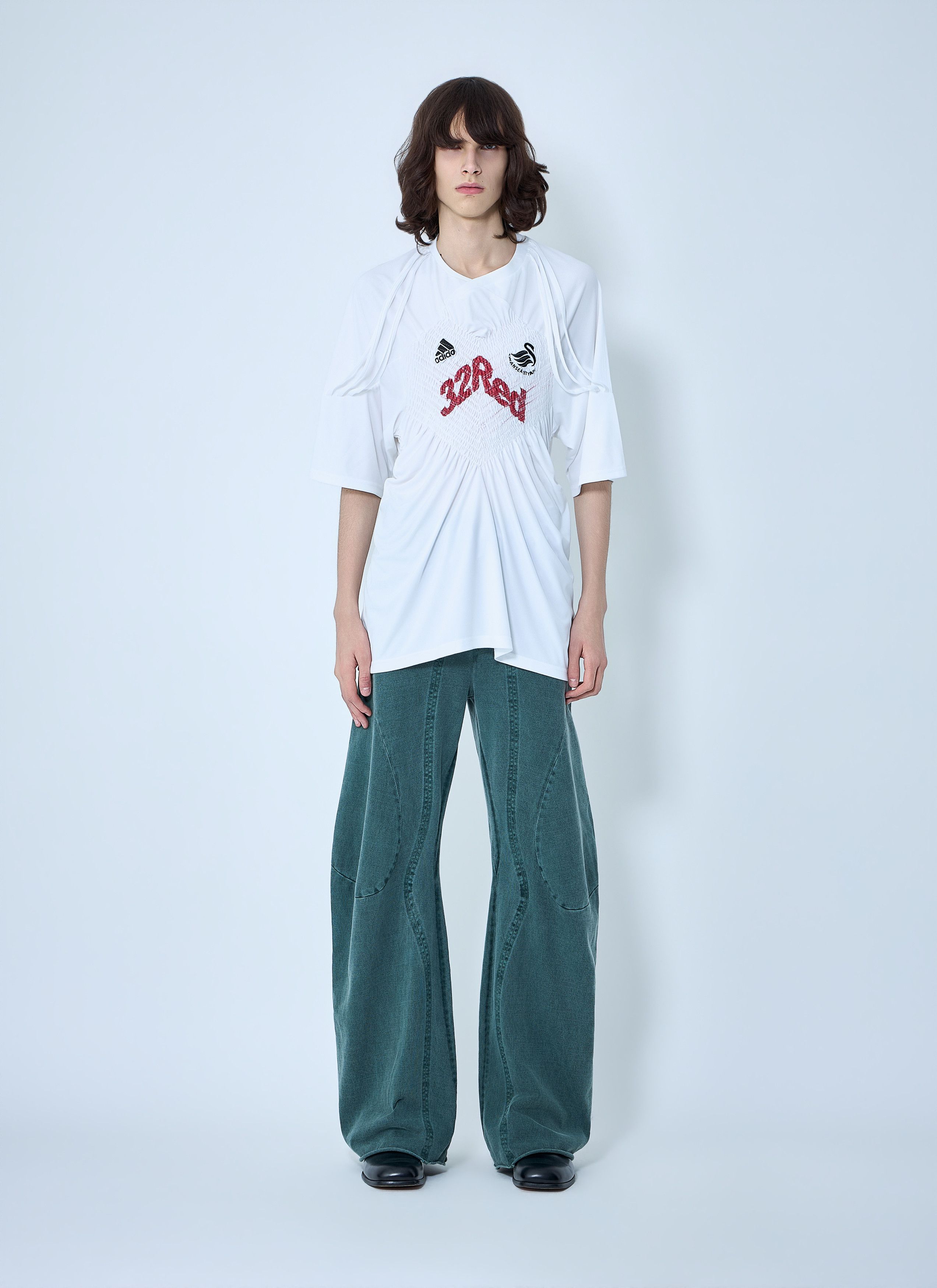 Lueder Shirred Football T-Shirt Size M / US 6-8 / IT 42-44 - 2 Thumbnail