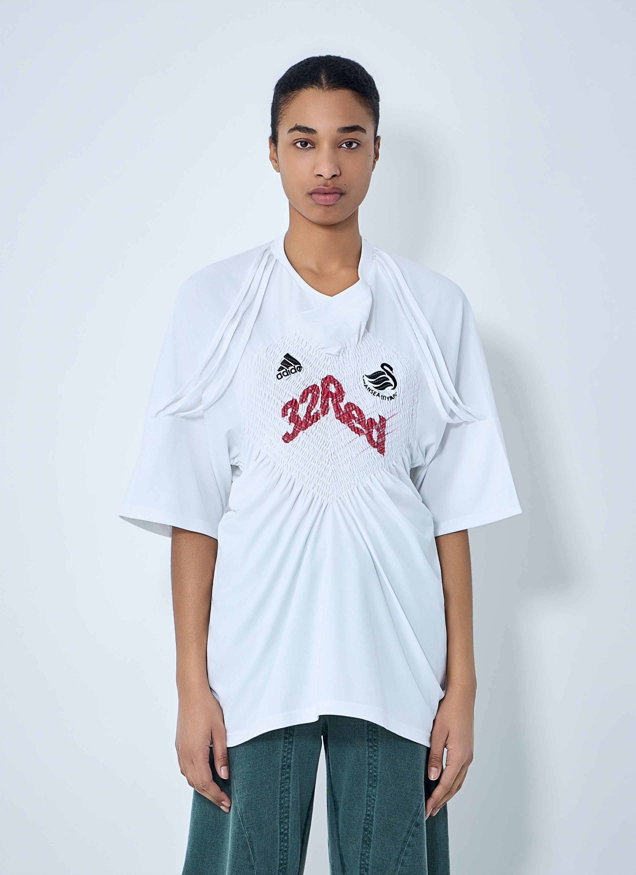 Lueder Shirred Football T-Shirt Size US M / EU 48-50 / 2 - 7 Thumbnail