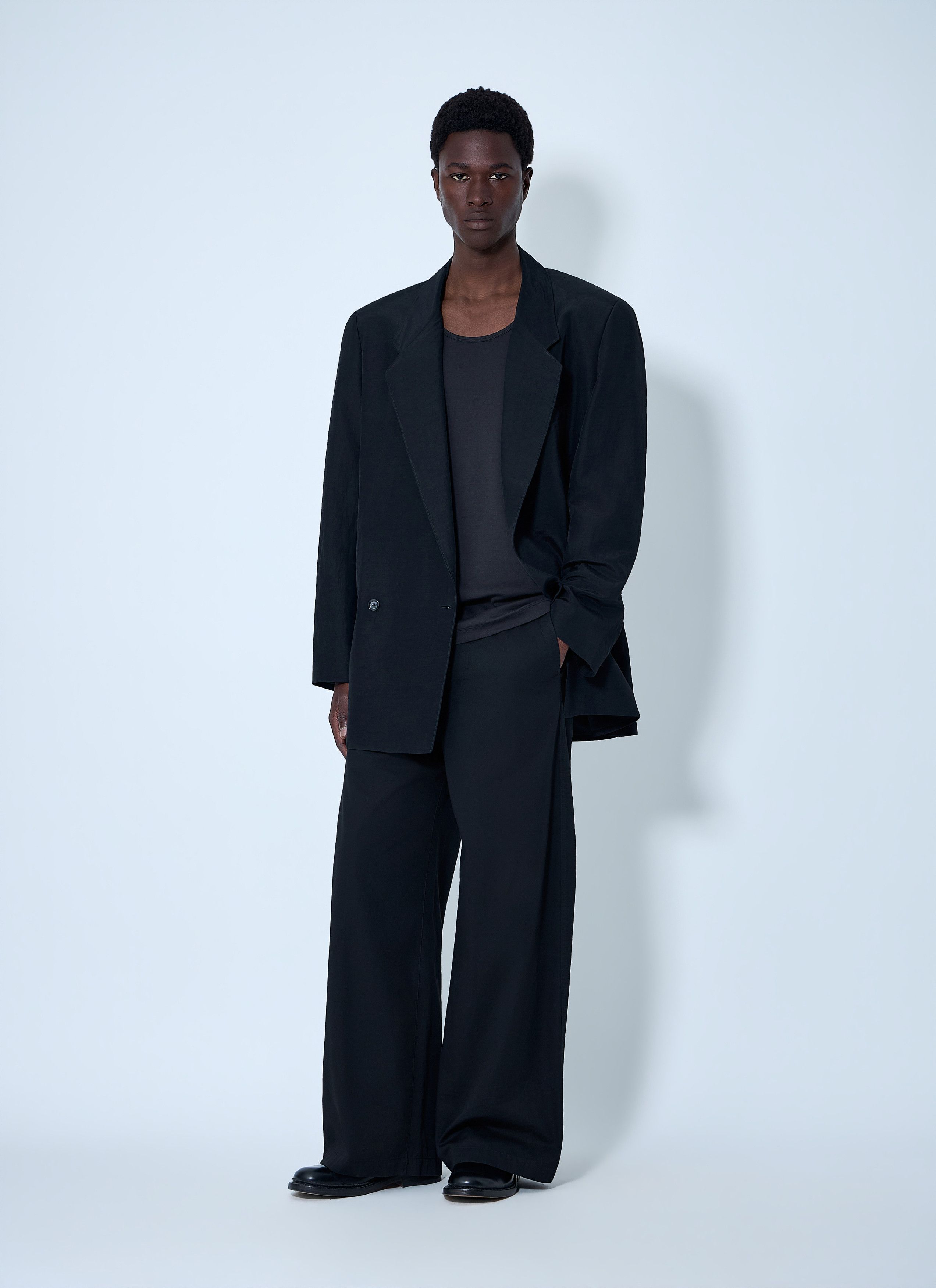 Lemaire Double-Breasted Tailored Blazer Size US XL / EU 56 / 4 - 2 Thumbnail