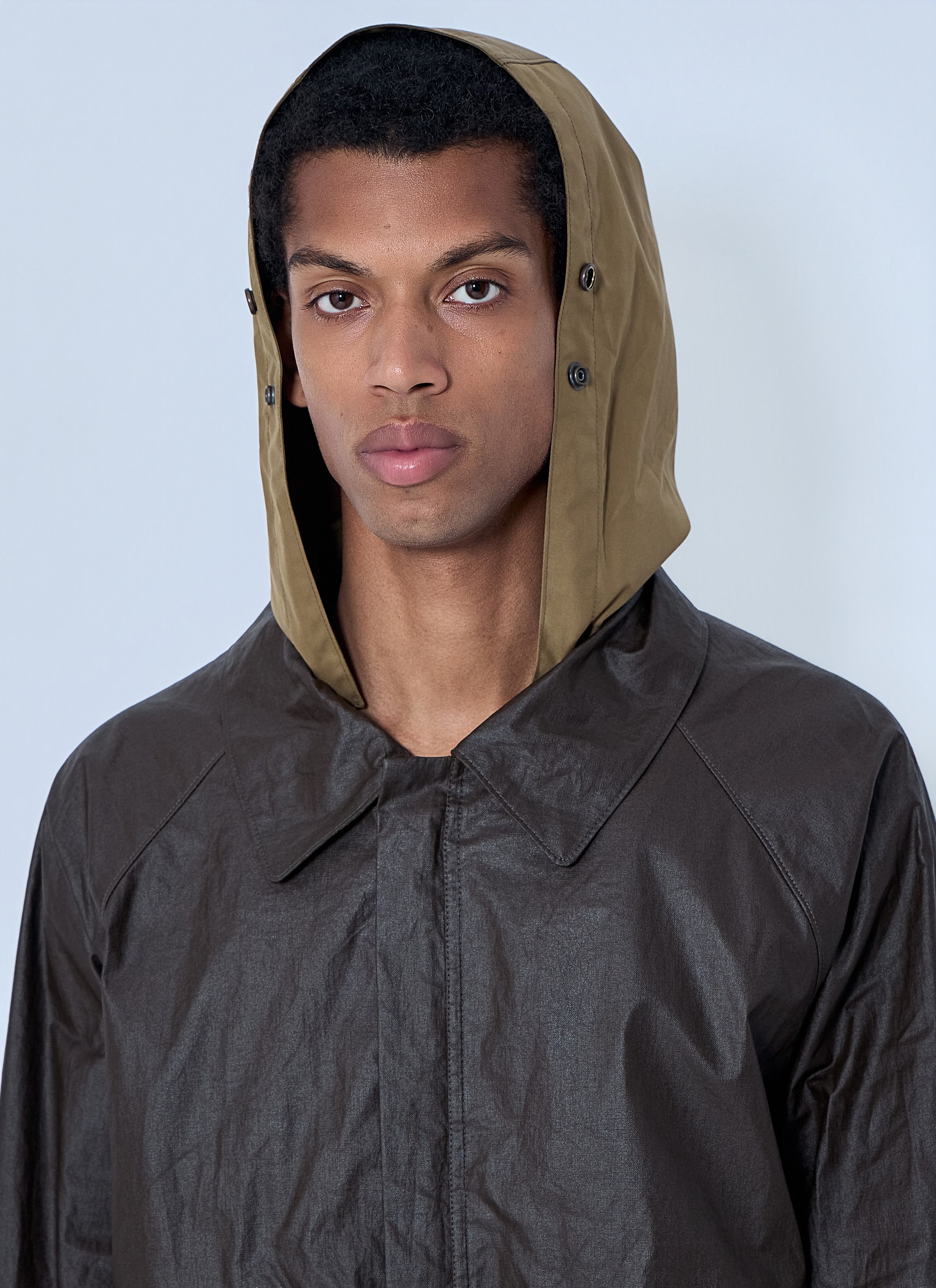 Lemaire Hooded Waxed Jacket Size US XL / EU 56 / 4 - 5 Thumbnail