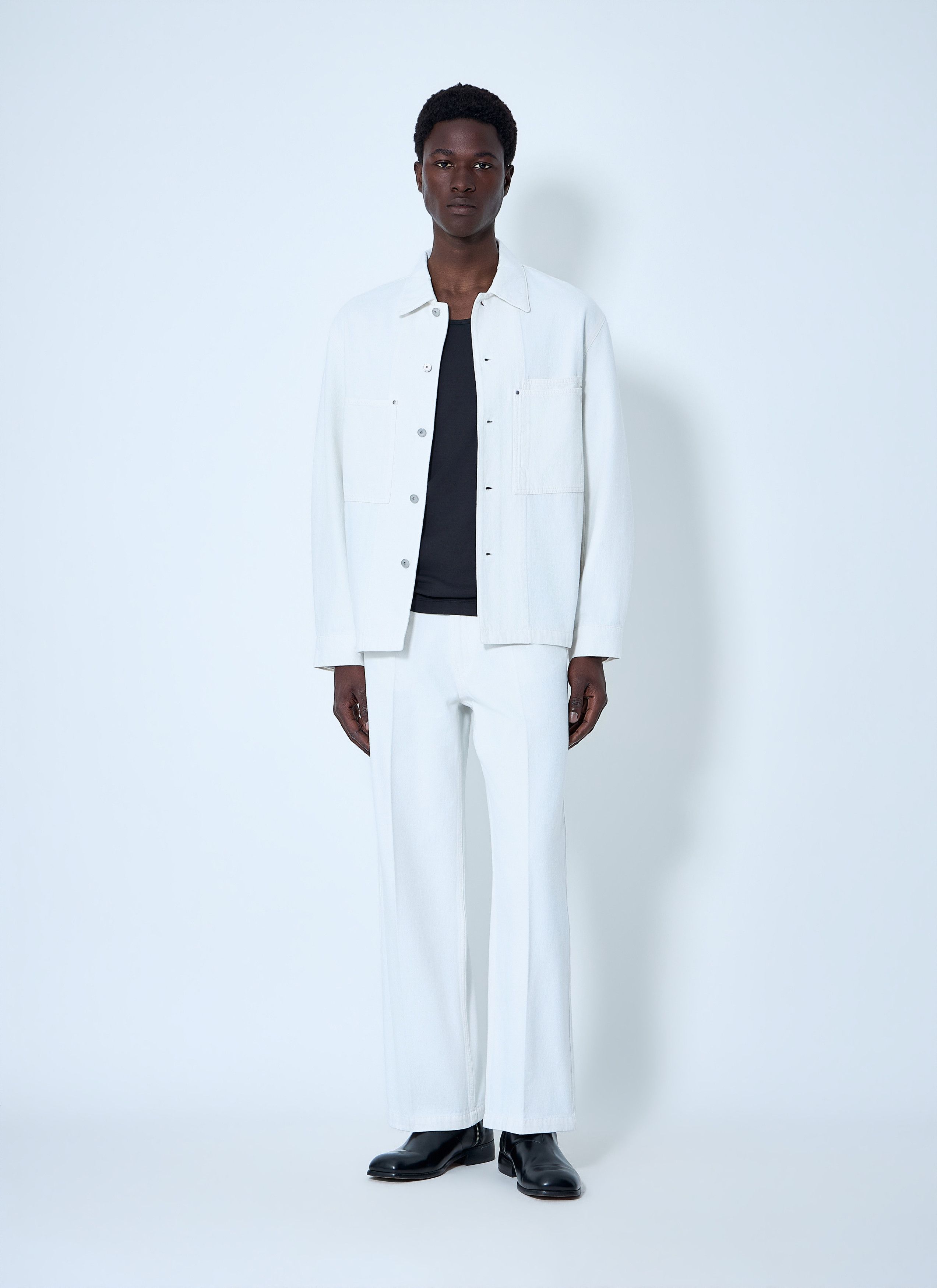 Lemaire Cotton Twill Overshirt Size US L / EU 52-54 / 3 - 2 Thumbnail