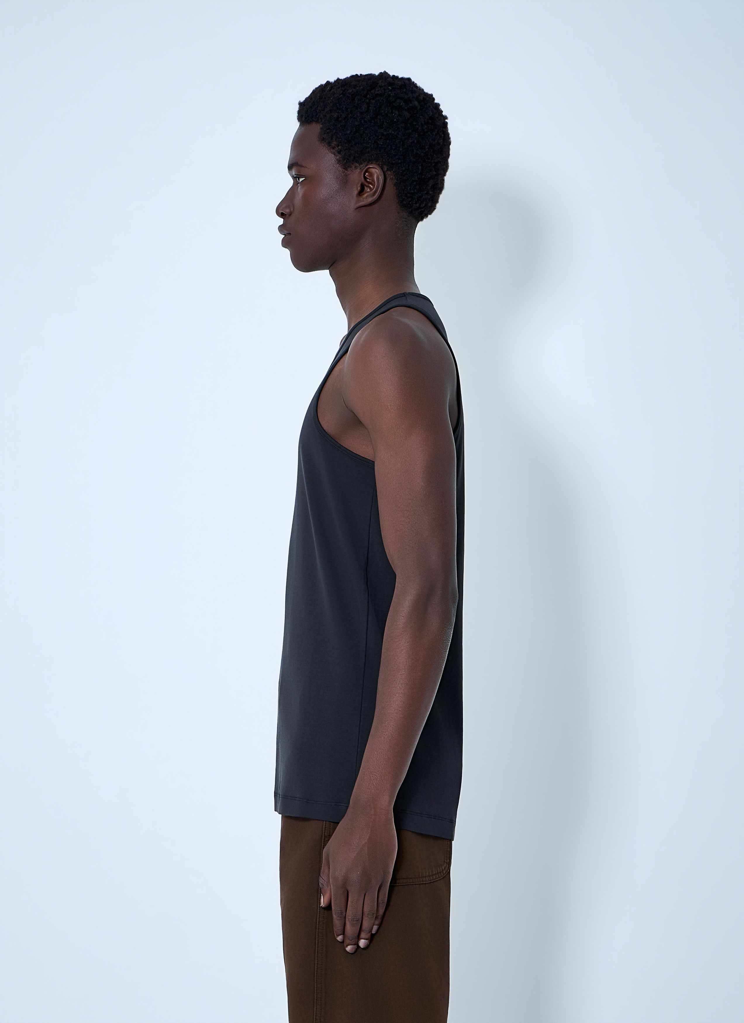 Lemaire Cotton Jersey Tank Top Size US L / EU 52-54 / 3 - 3 Thumbnail