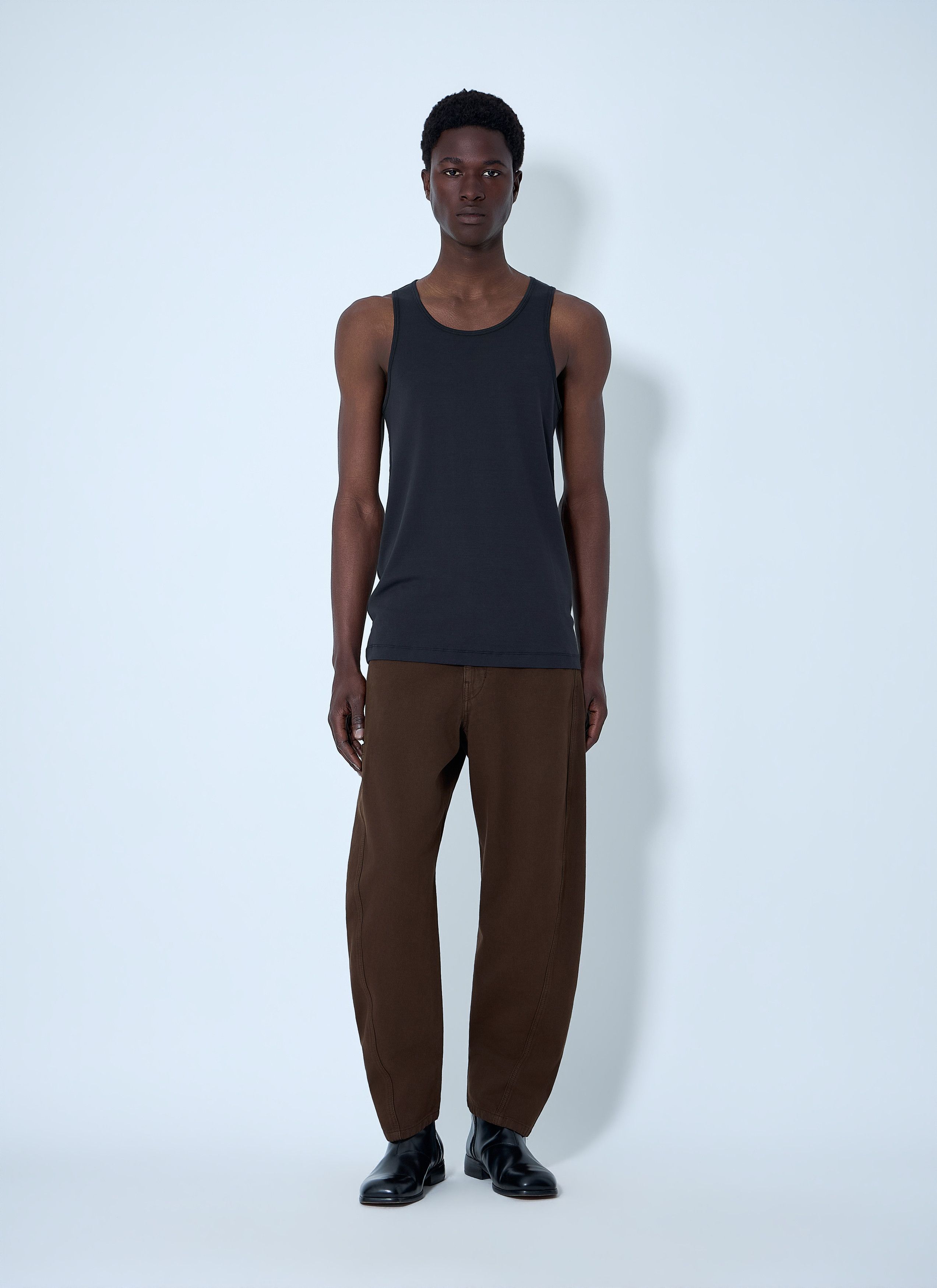 Lemaire Cotton Jersey Tank Top Size US M / EU 48-50 / 2 - 2 Thumbnail