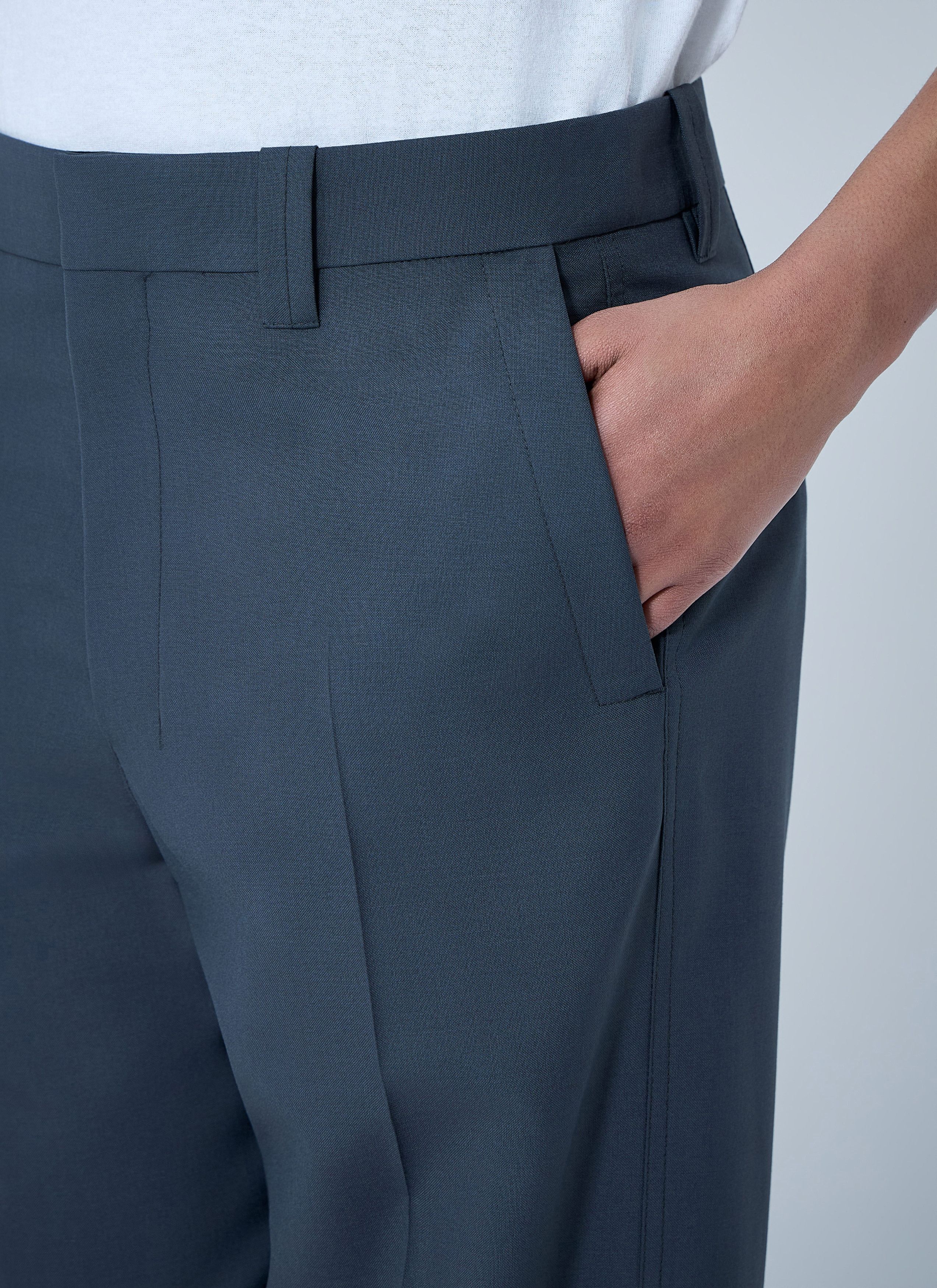 Lemaire Wide-Leg Tailored Trousers Size 34" / US 12 / IT 48 - 5 Thumbnail