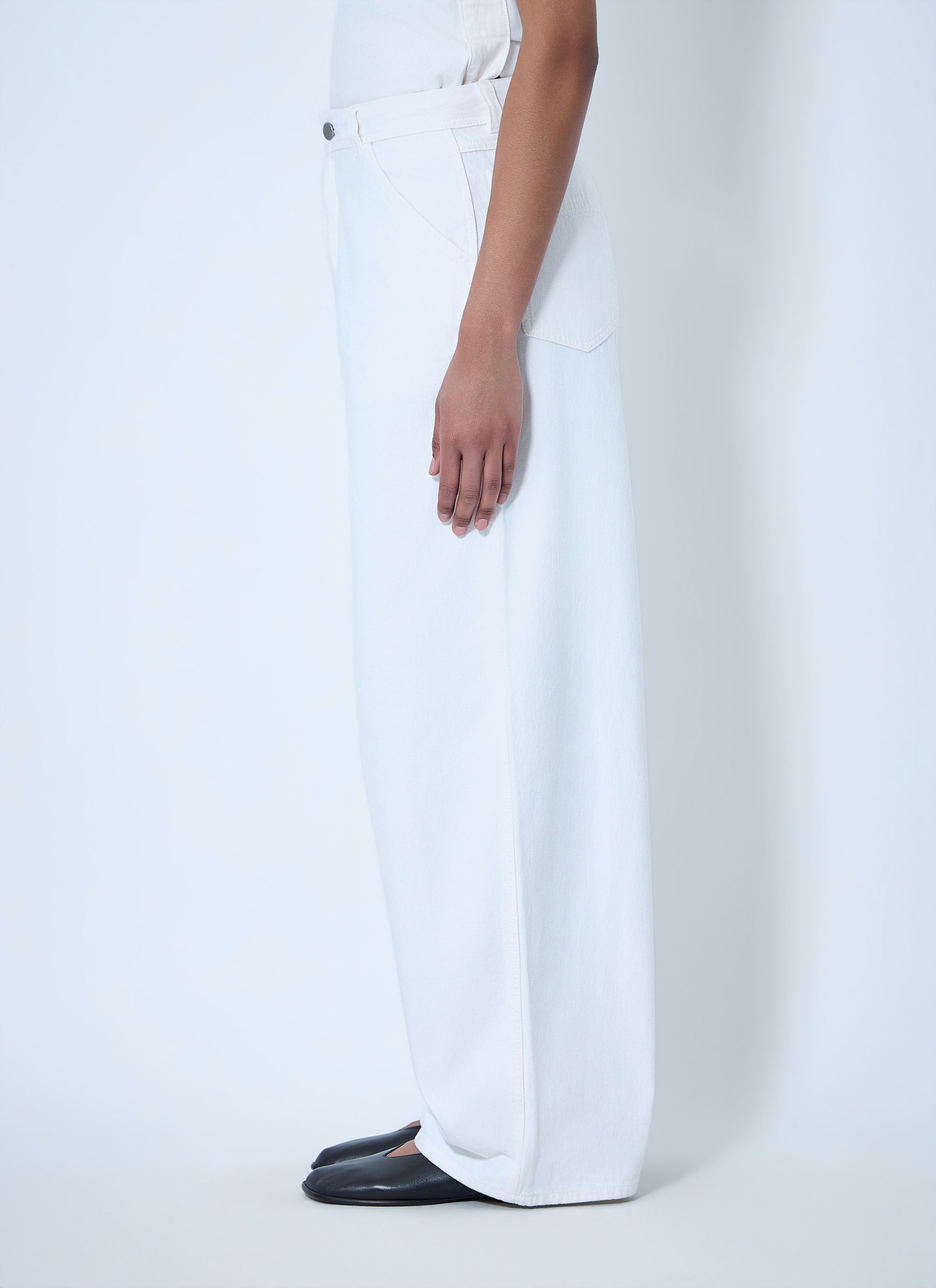Lemaire Wide-Leg Trousers Size 32" / US 10 / IT 46 - 3 Thumbnail