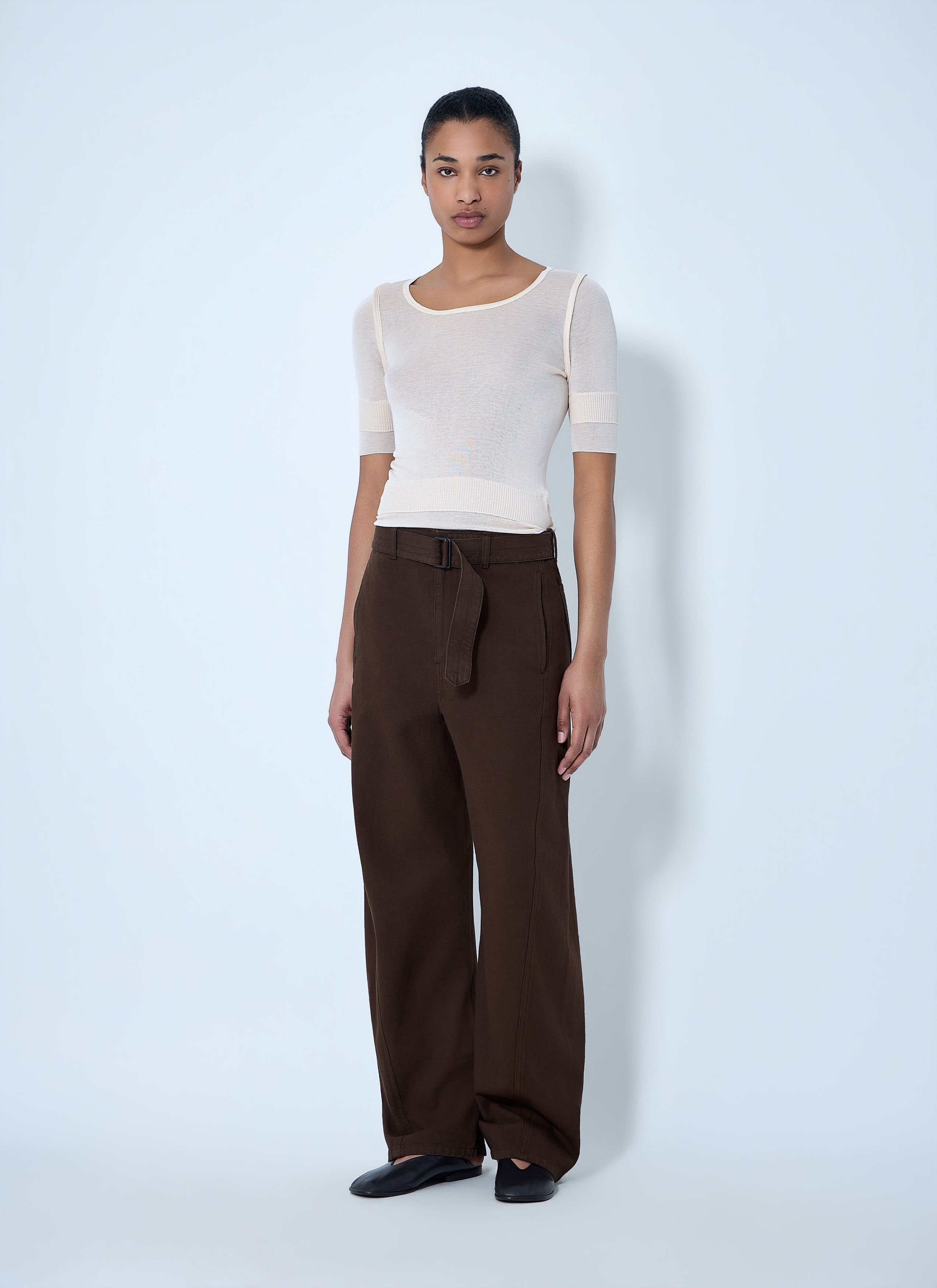 Lemaire Sheer Knit Top Size S / US 4 / IT 40 - 2 Thumbnail