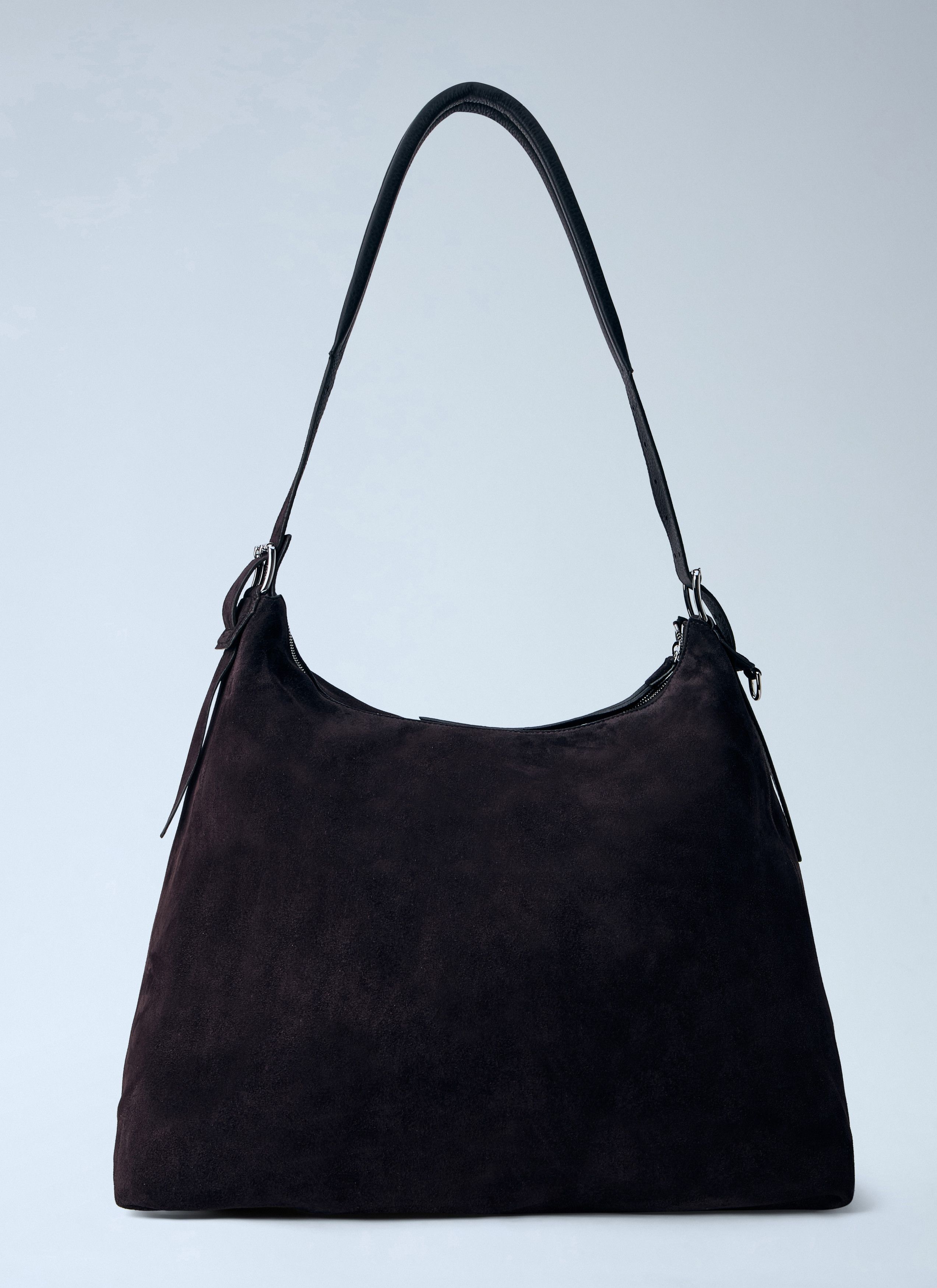 Lemaire Belted Hobo Bag in Suede Size ONE SIZE - 3 Thumbnail