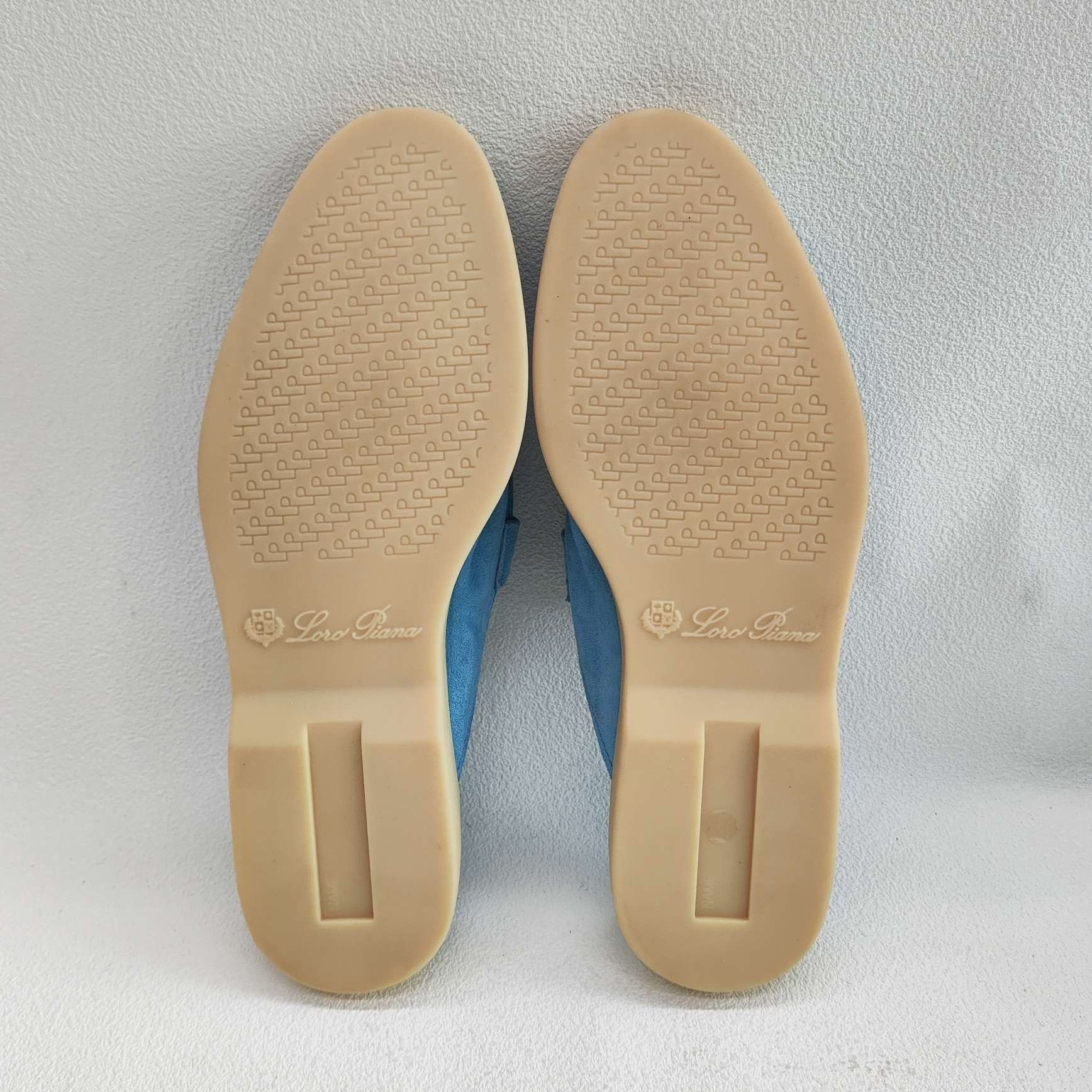 Loro Piana Loro Piana Suede Summer Walk Slip Ons Size 36.5 Size US 6.5 / IT 36.5 - 8 Thumbnail