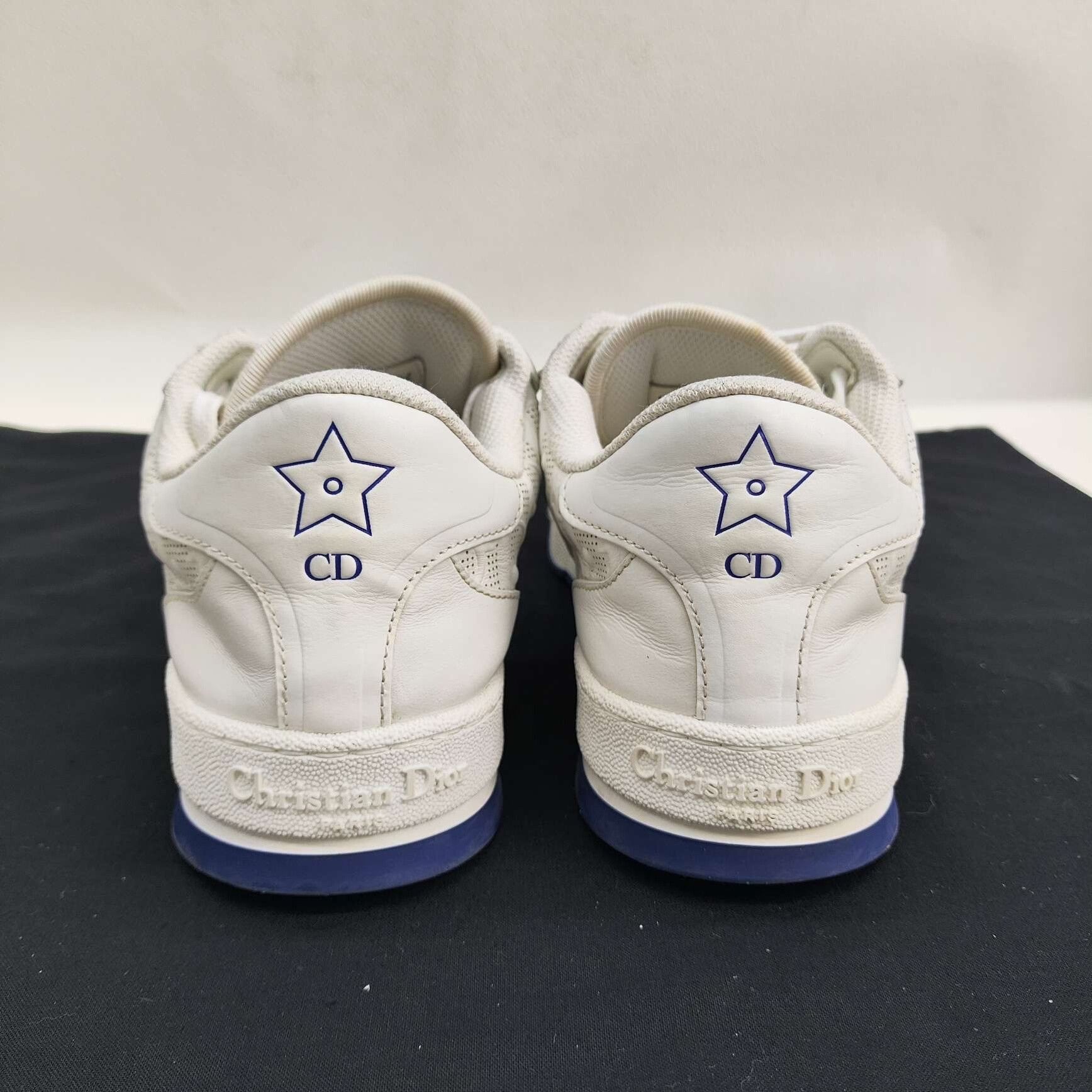 Dior Dior One Oblique Perforated Low-Top Sneakers 35.5 Size US 5.5 / IT 35.5 - 6 Thumbnail