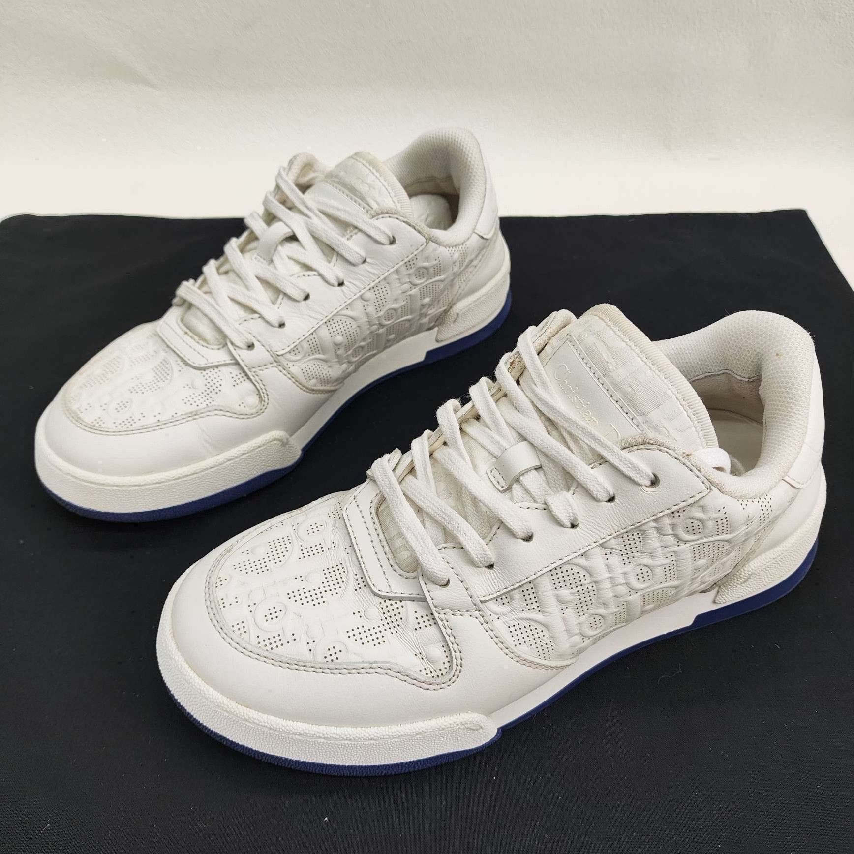 Dior Dior One Oblique Perforated Low-Top Sneakers 35.5 Size US 5.5 / IT 35.5 - 2 Thumbnail