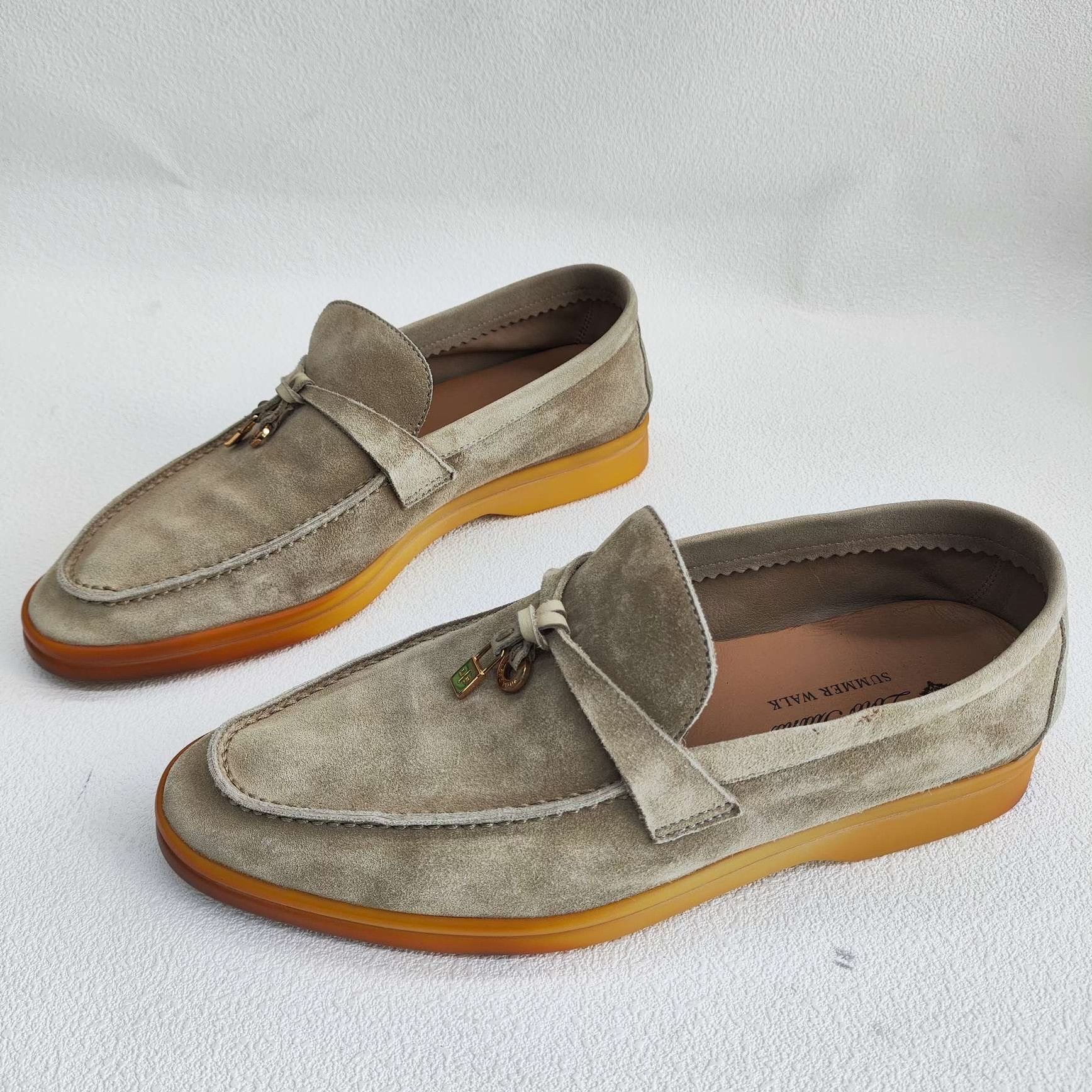 Loro Piana Loro Piana Summer Charms Suede Loafers Size 37 Size US 7 / IT 37 - 2 Thumbnail