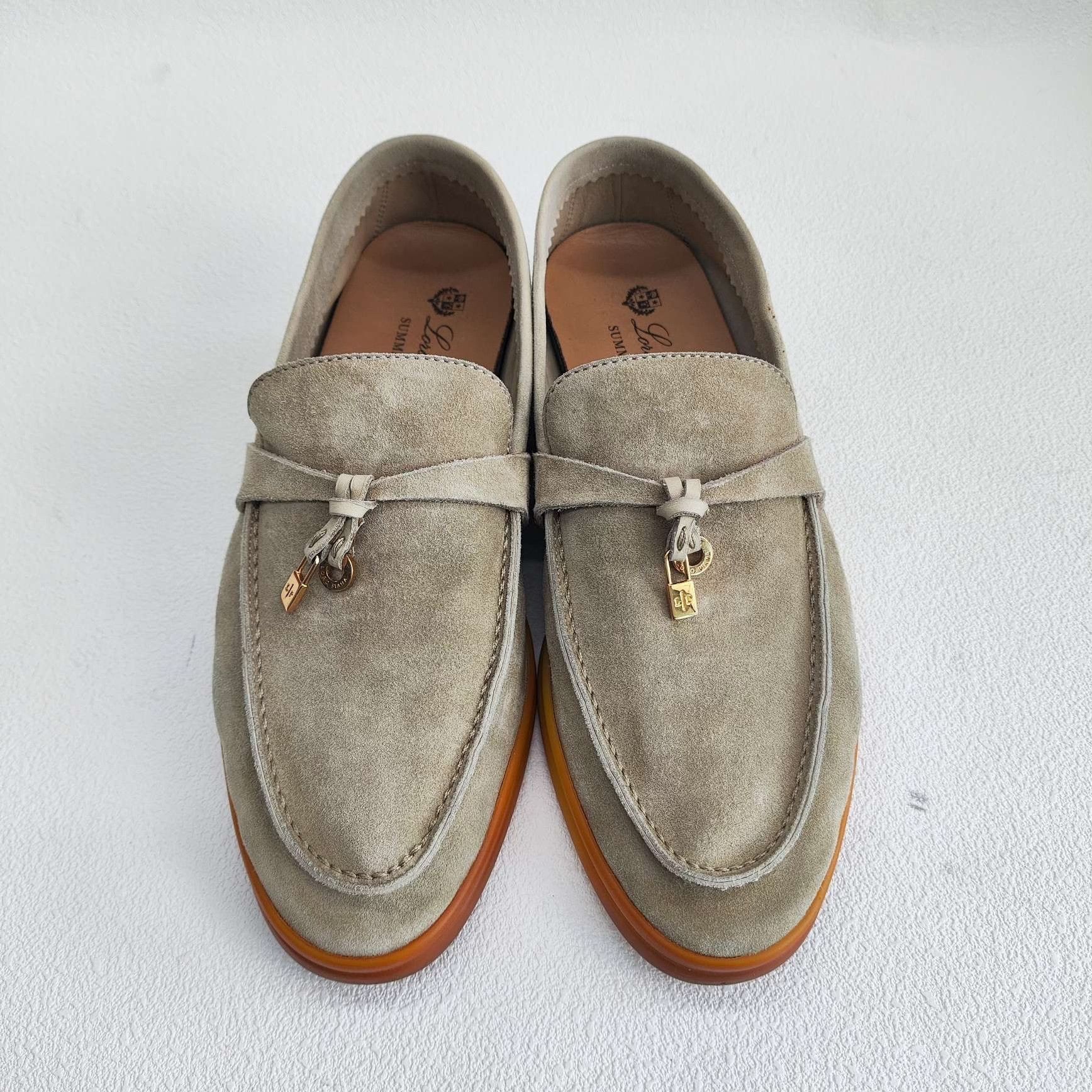 Loro Piana Loro Piana Summer Charms Suede Loafers Size 37 Size US 7 / IT 37 - 3 Thumbnail