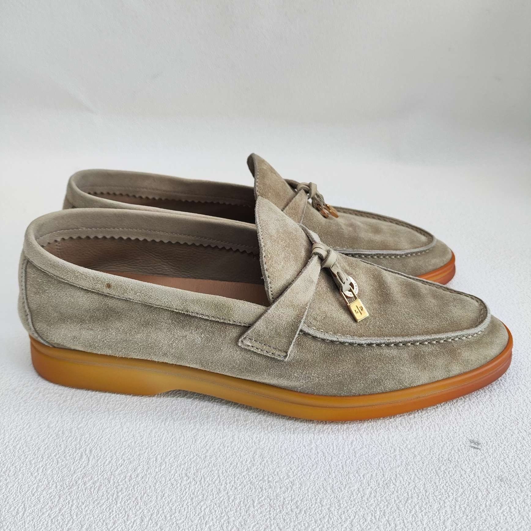 Loro Piana Loro Piana Summer Charms Suede Loafers Size 37 Size US 7 / IT 37 - 5 Thumbnail