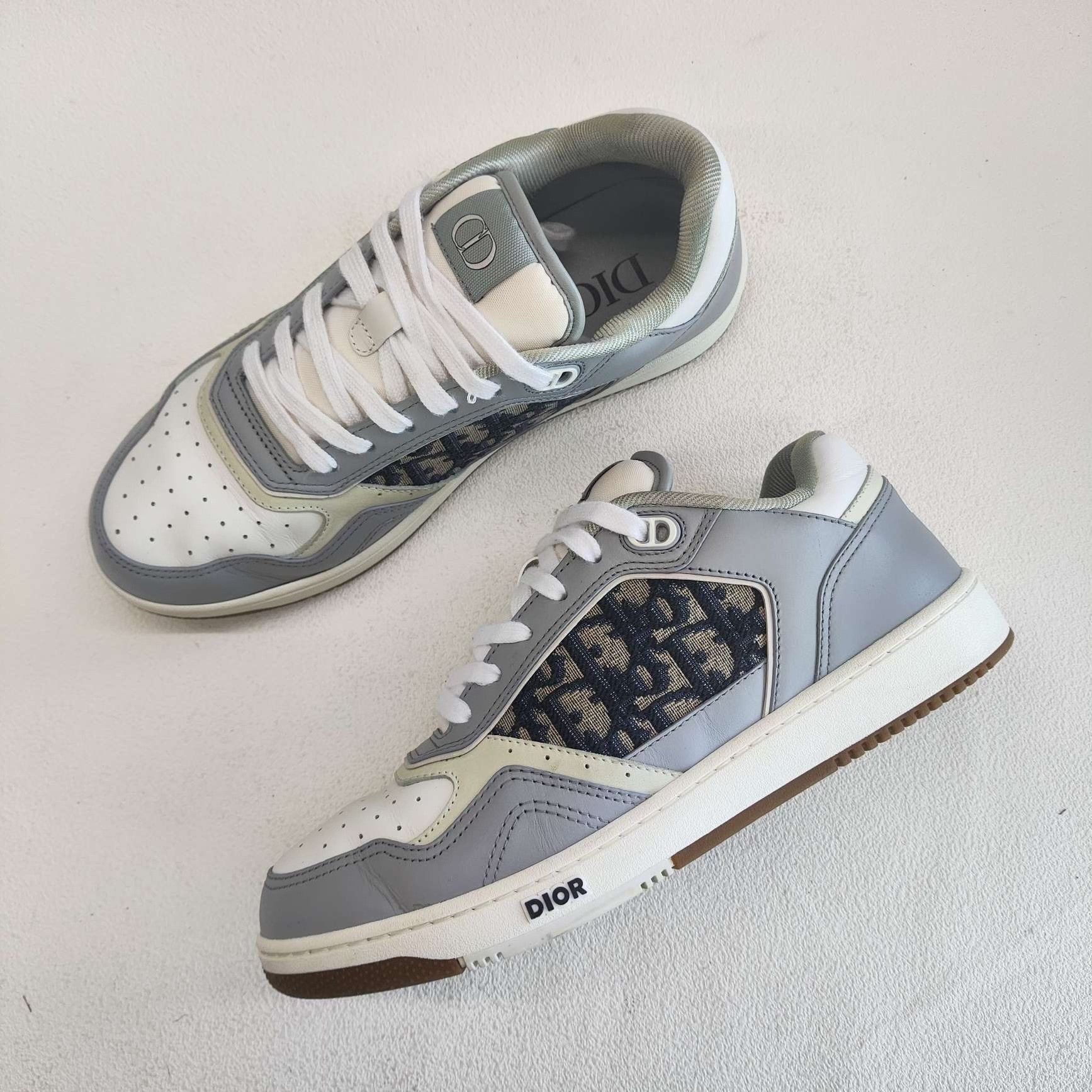 Dior Dior B27 Low Oblique Sneakers Size 8 Size US 8 / EU 41 - 9 Thumbnail