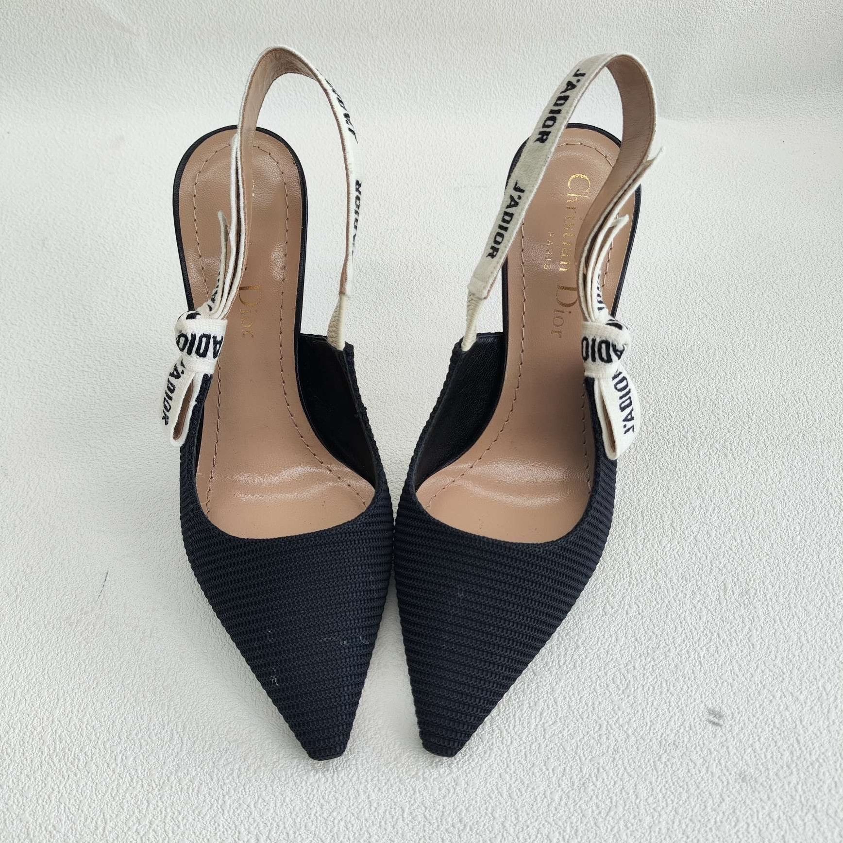 Dior Dior J'Adior Mesh Slingback Pumps Size 34 Size US 4 / IT 34 - 10 Thumbnail