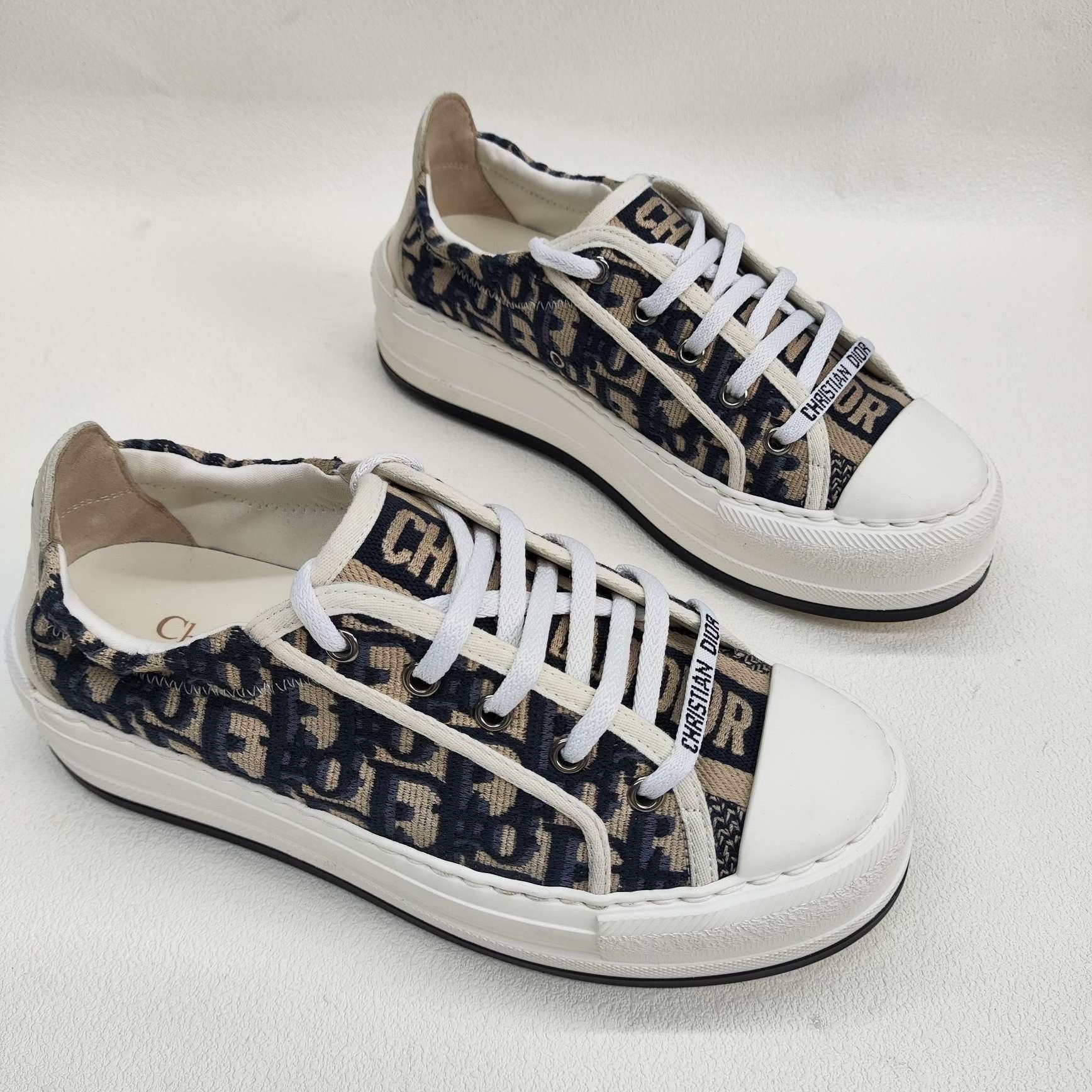 Dior Dior Walk'n'Dior Oblique Sneakers Size 37 Size US 7 / IT 37 - 4 Thumbnail