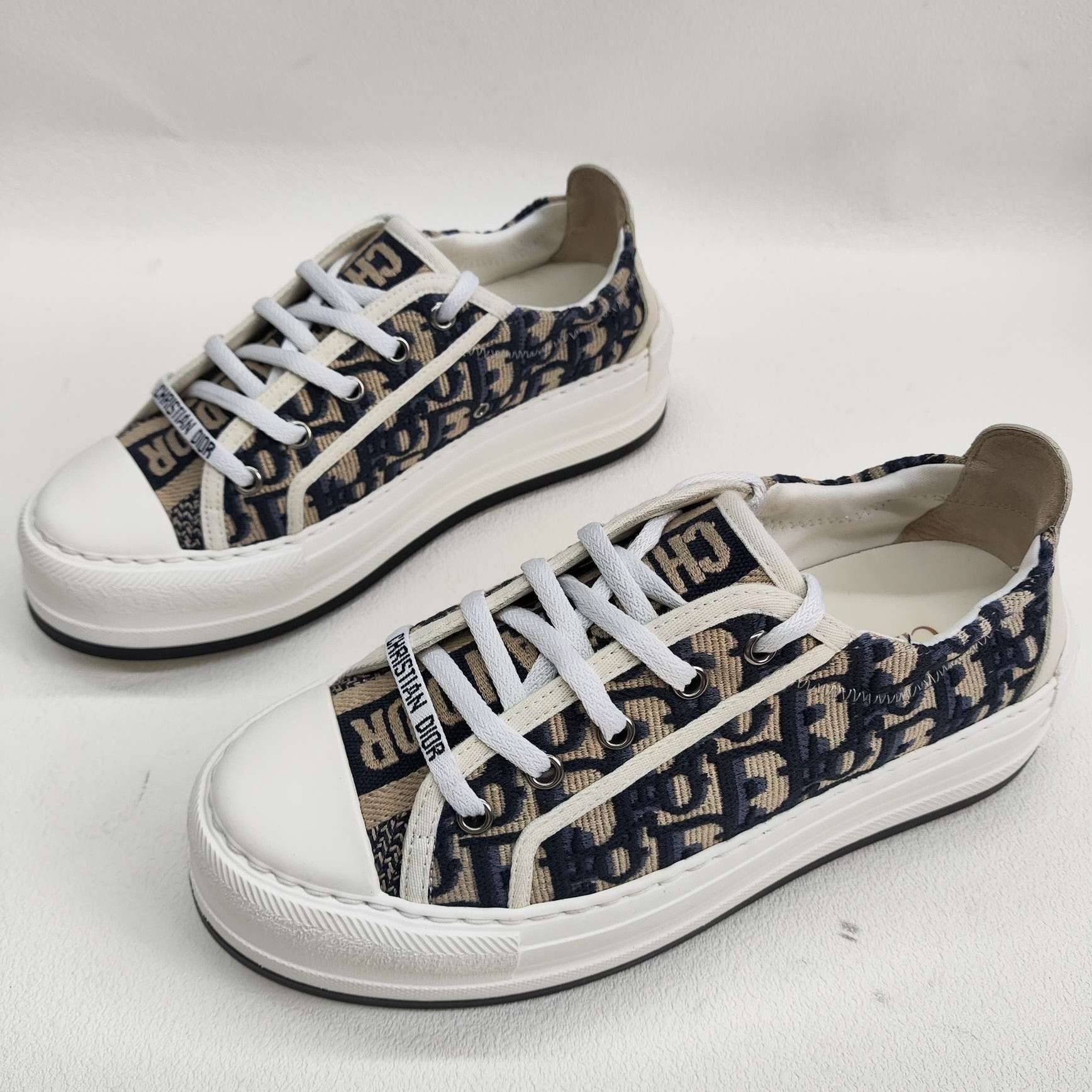 Dior Dior Walk'n'Dior Oblique Sneakers Size 37 Size US 7 / IT 37 - 2 Thumbnail