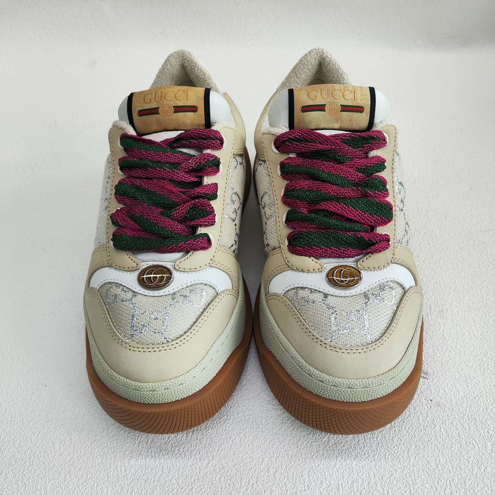Gucci Gucci Screener GG Canvas Sneakers Size 34.5 Size US 4.5 / IT 34.5 - 3 Thumbnail