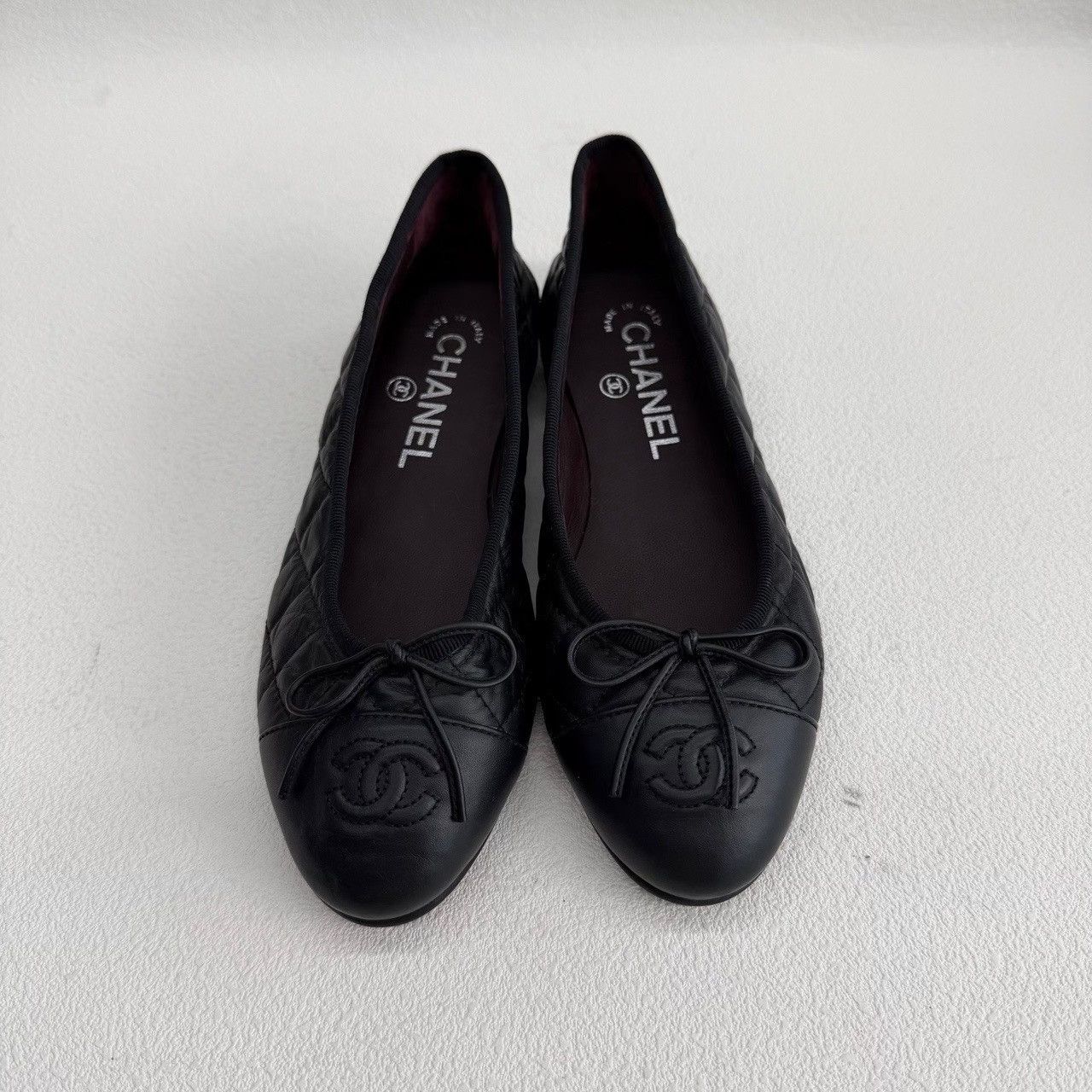 Chanel Chanel Quilted Leather Ballet Flats Size 35 Size US 5 / IT 35 - 3 Thumbnail