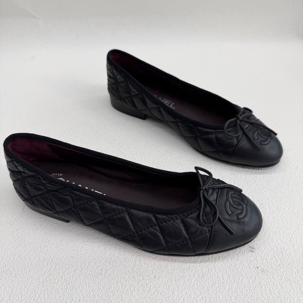 Chanel Chanel Quilted Leather Ballet Flats Size 35 Size US 5 / IT 35 - 4 Thumbnail