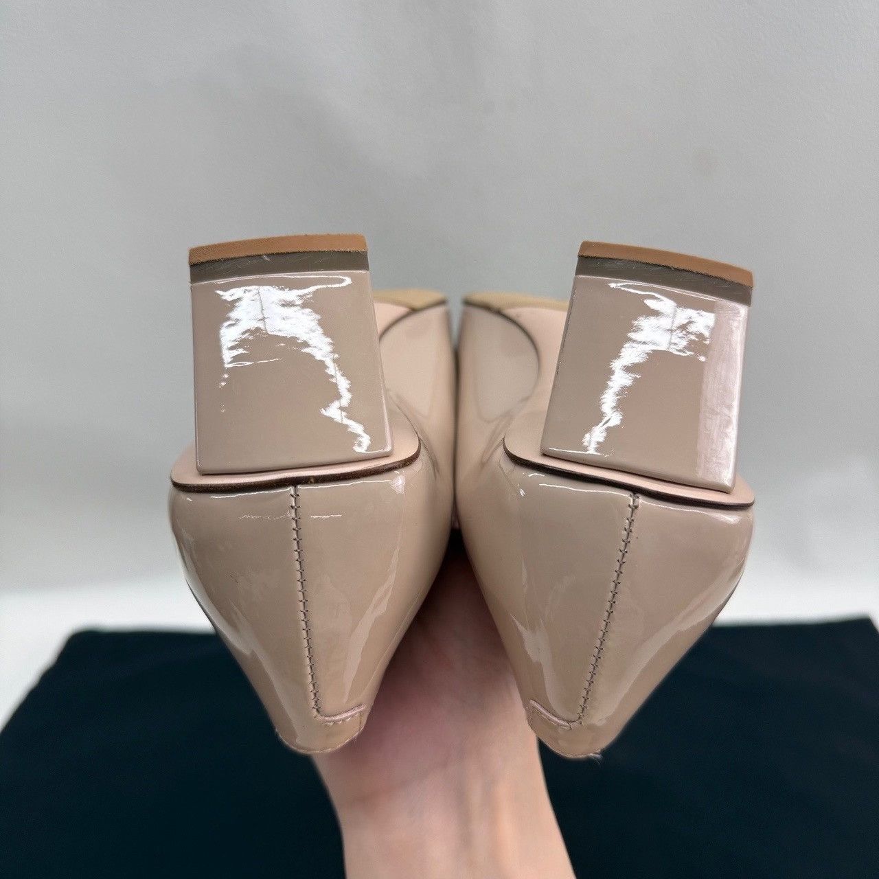 Roger Vivier Roger Vivier Patent Leather Square Buckle Heels Size 34 Size US 4 / IT 34 - 7 Thumbnail