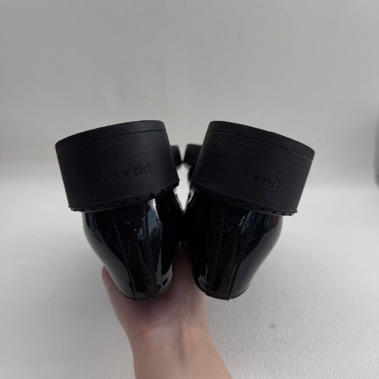 Prada Prada Chocolate Patent Leather Loafers Size 36.5 Size US 6.5 / IT 36.5 - 9 Thumbnail
