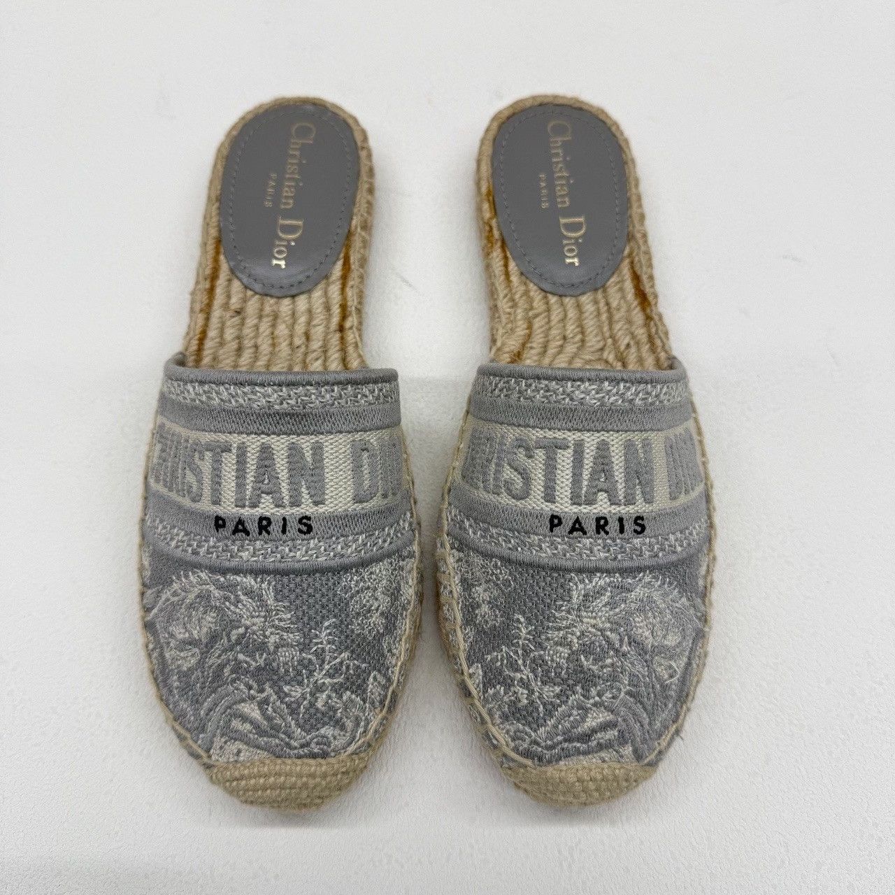 Dior Dior Granville Embroidered Mules Size 36 Size US 6 / IT 36 - 3 Thumbnail