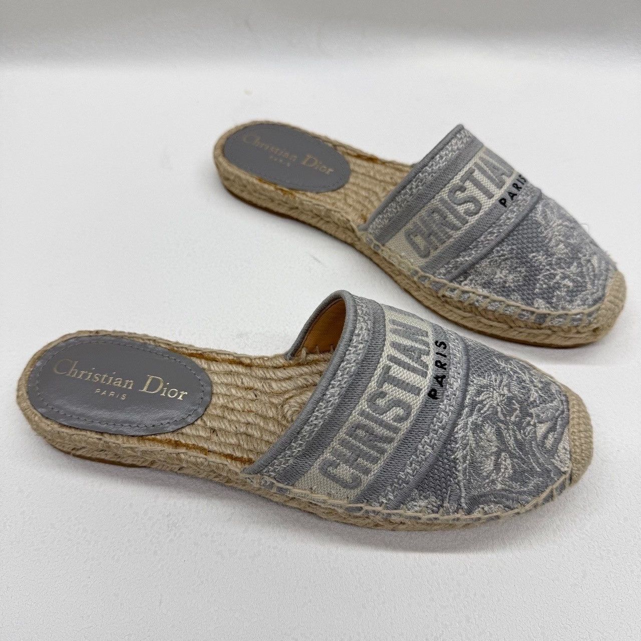 Dior Dior Granville Embroidered Mules Size 36 Size US 6 / IT 36 - 4 Thumbnail