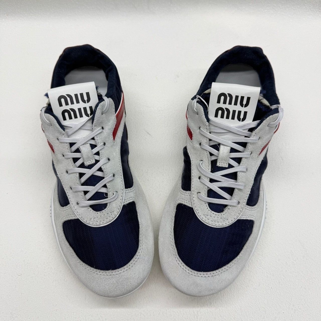 Miu Miu Miu Miu Logo Low-Top Sneakers Size 41 Size US 11 / IT 41 - 10 Thumbnail