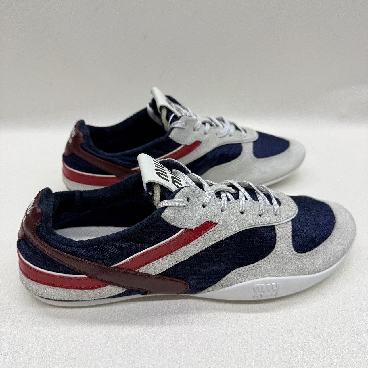 Miu Miu Miu Miu Logo Low-Top Sneakers Size 41 Size US 11 / IT 41 - 5 Thumbnail