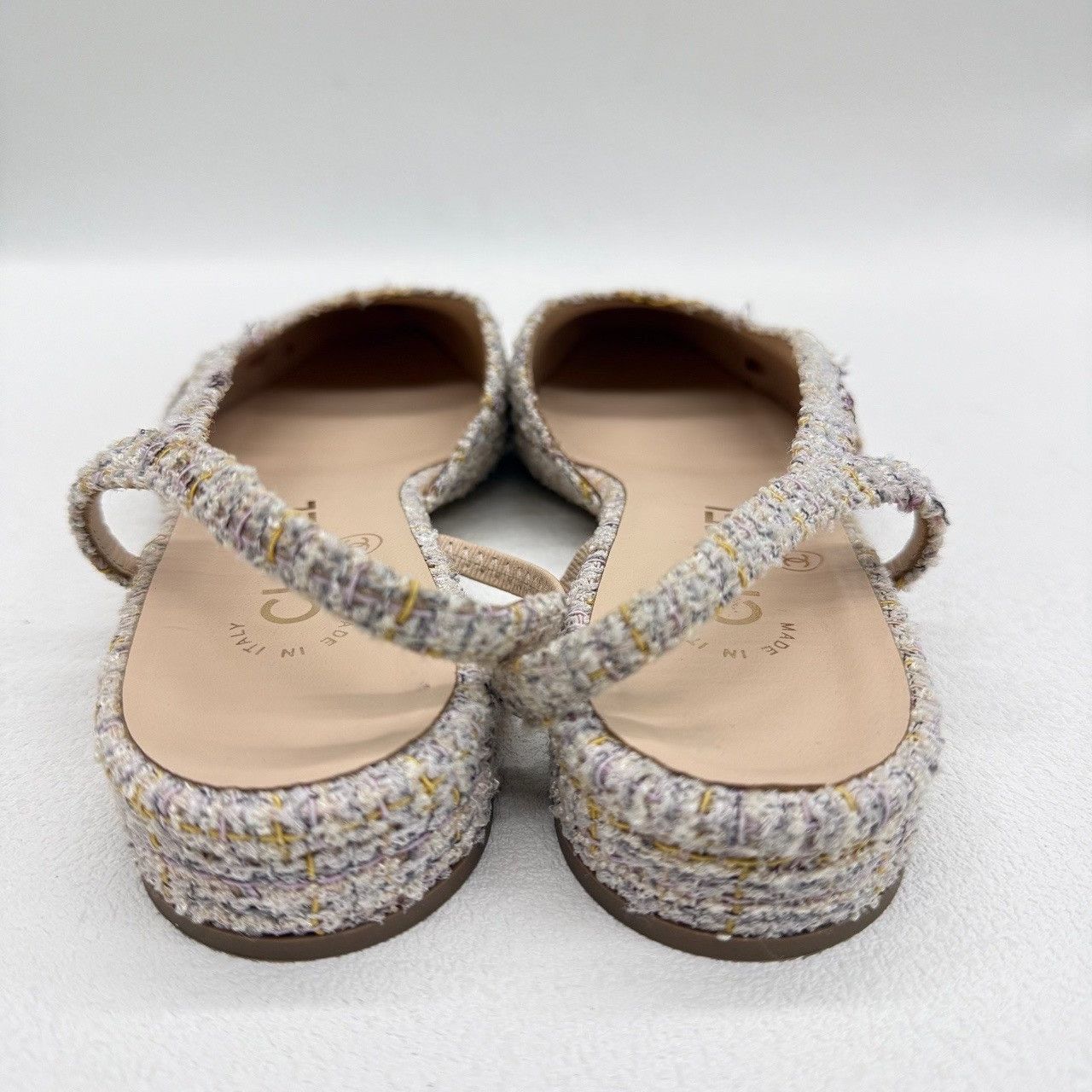 Chanel Chanel Tweed Slingback Flats Size 37 Size US 7 / IT 37 - 6 Thumbnail