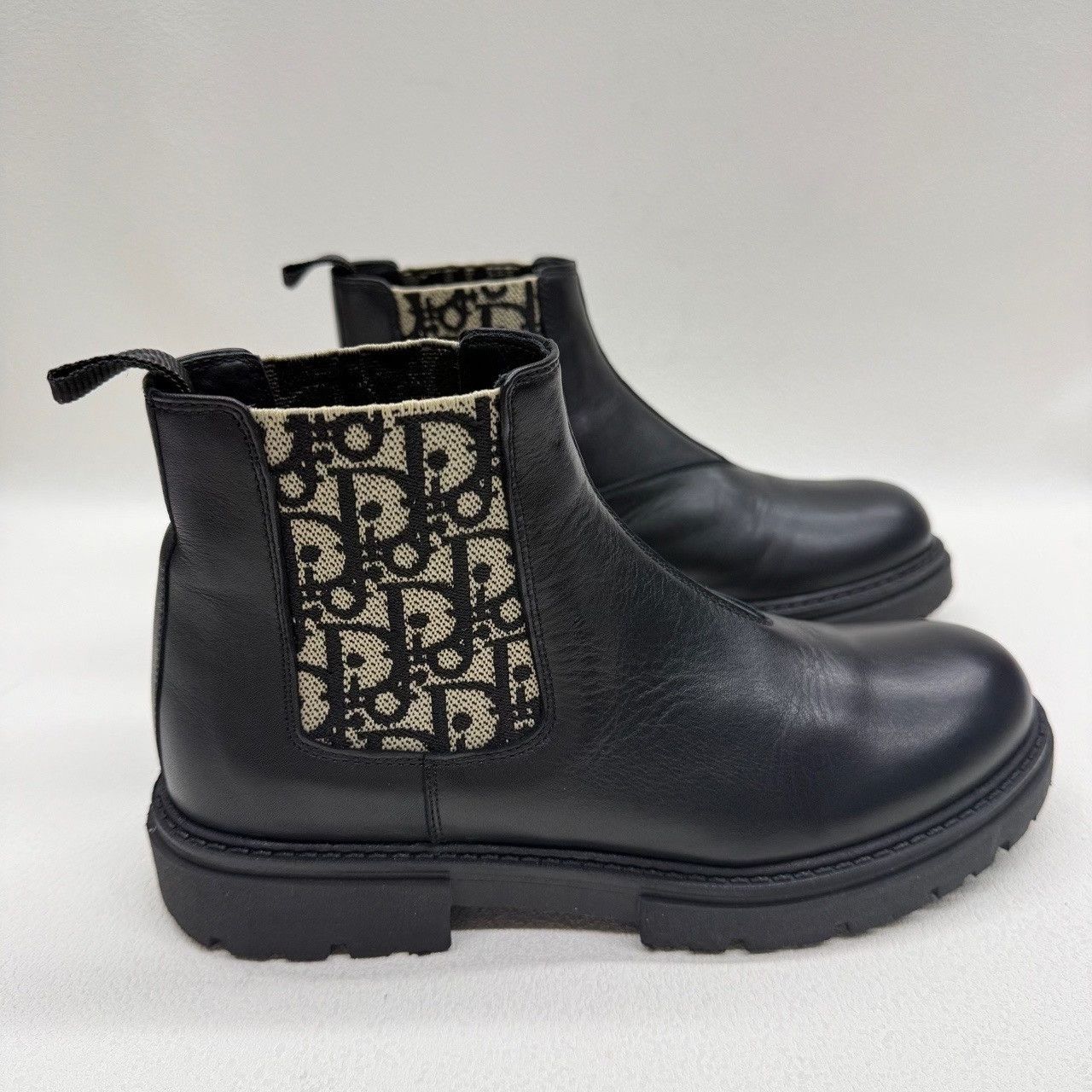 Dior Dior Oblique Chelsea Boots Size 35 Size US 4 / IT 34 - 5 Thumbnail