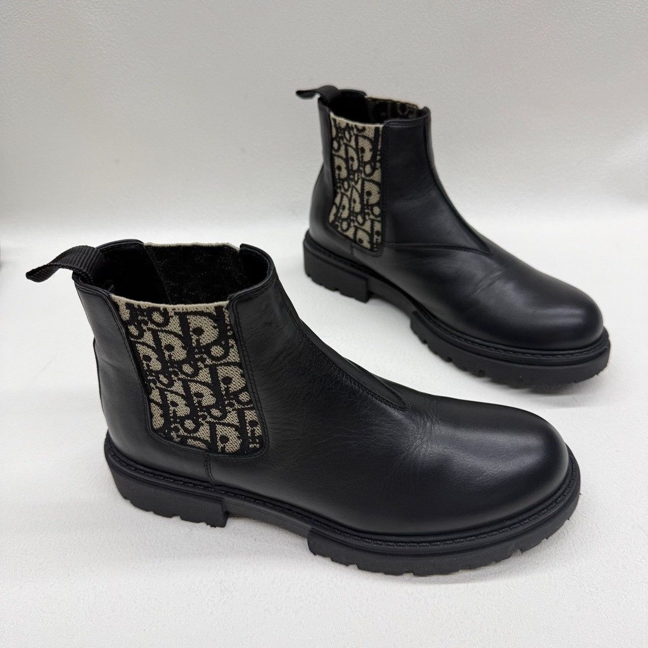 Dior Dior Oblique Chelsea Boots Size 35 Size US 4 / IT 34 - 4 Thumbnail