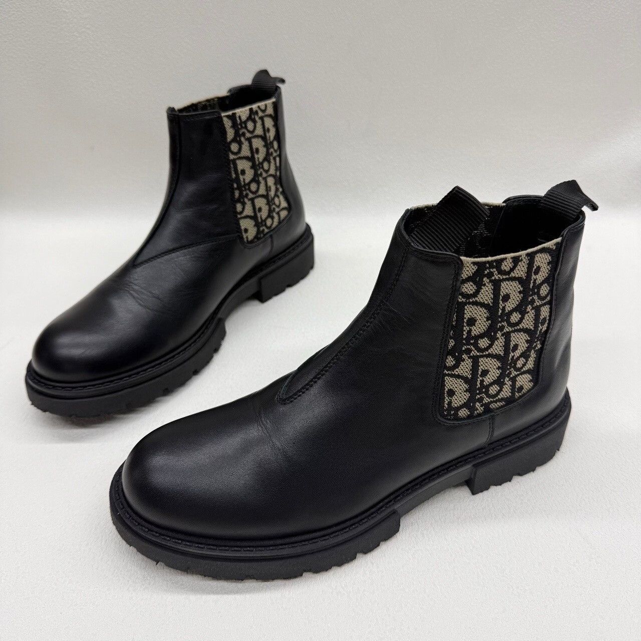 Dior Dior Oblique Chelsea Boots Size 35 Size US 4 / IT 34 - 2 Thumbnail