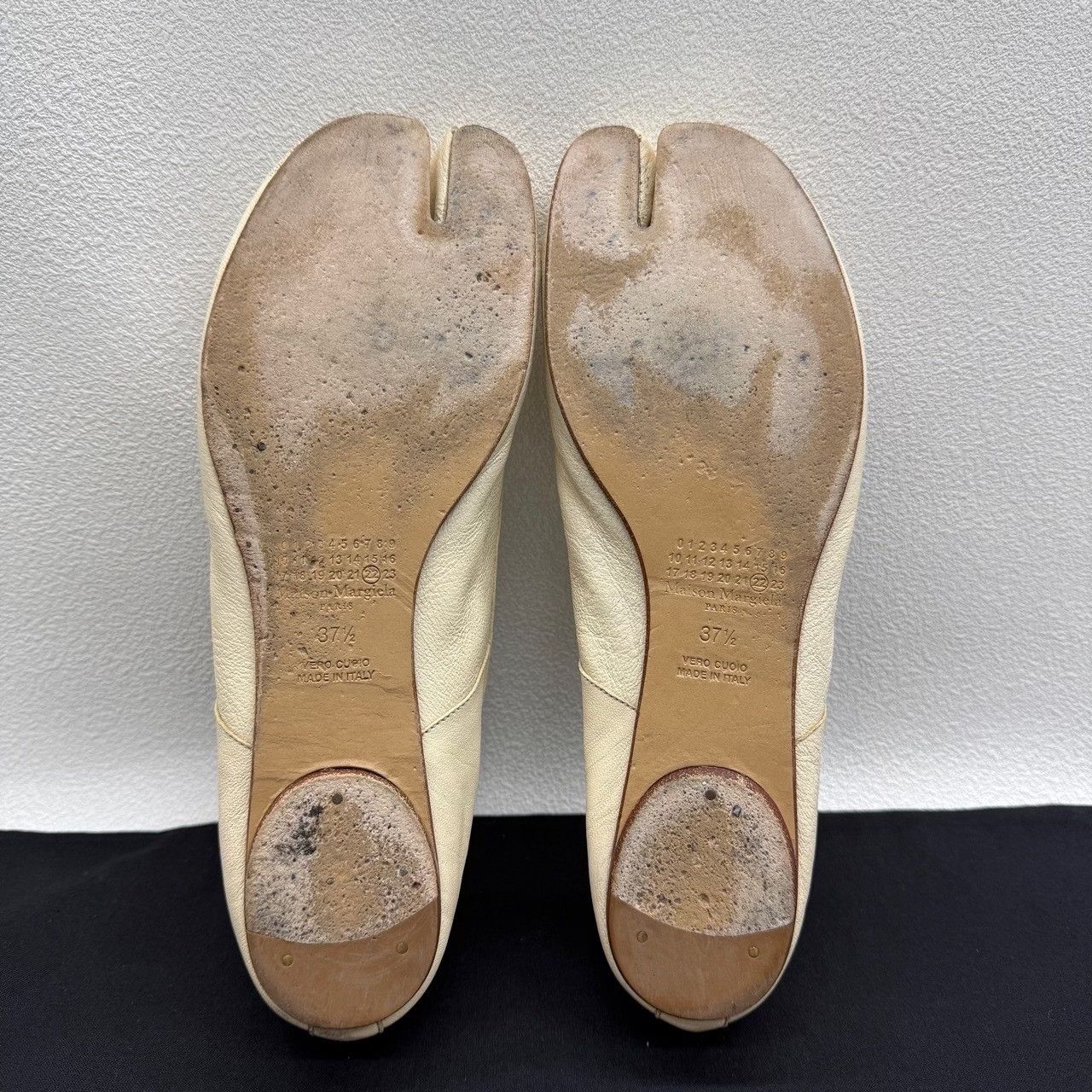 Maison Margiela Maison Margiela Tabi Leather Ballet Flats Size 37.5 Size US 7.5 / IT 37.5 - 8 Thumbnail